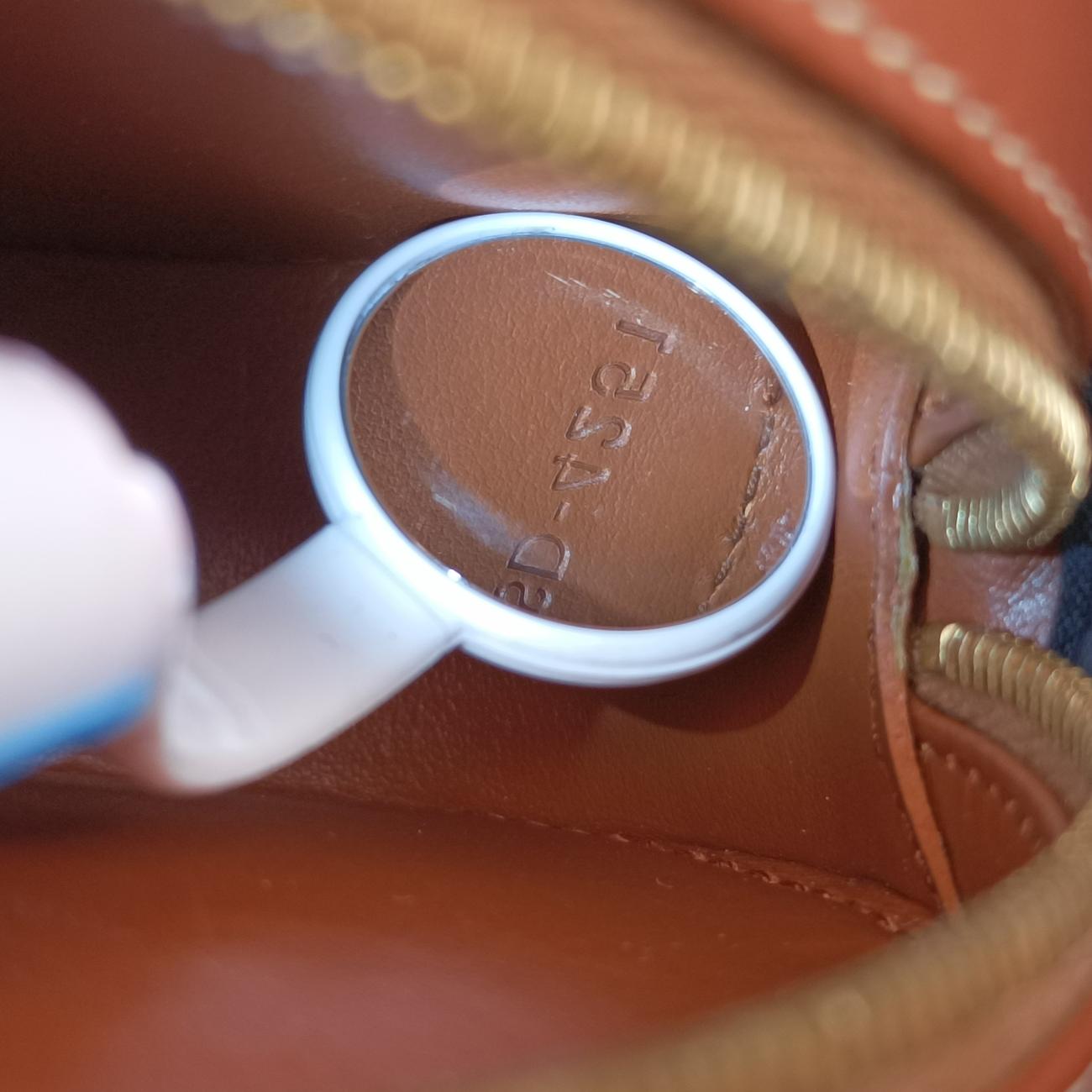 Pre-owned Celine Oval Purse Cuir Triomphe Brown Leather  shoulderbag | stylenewstar