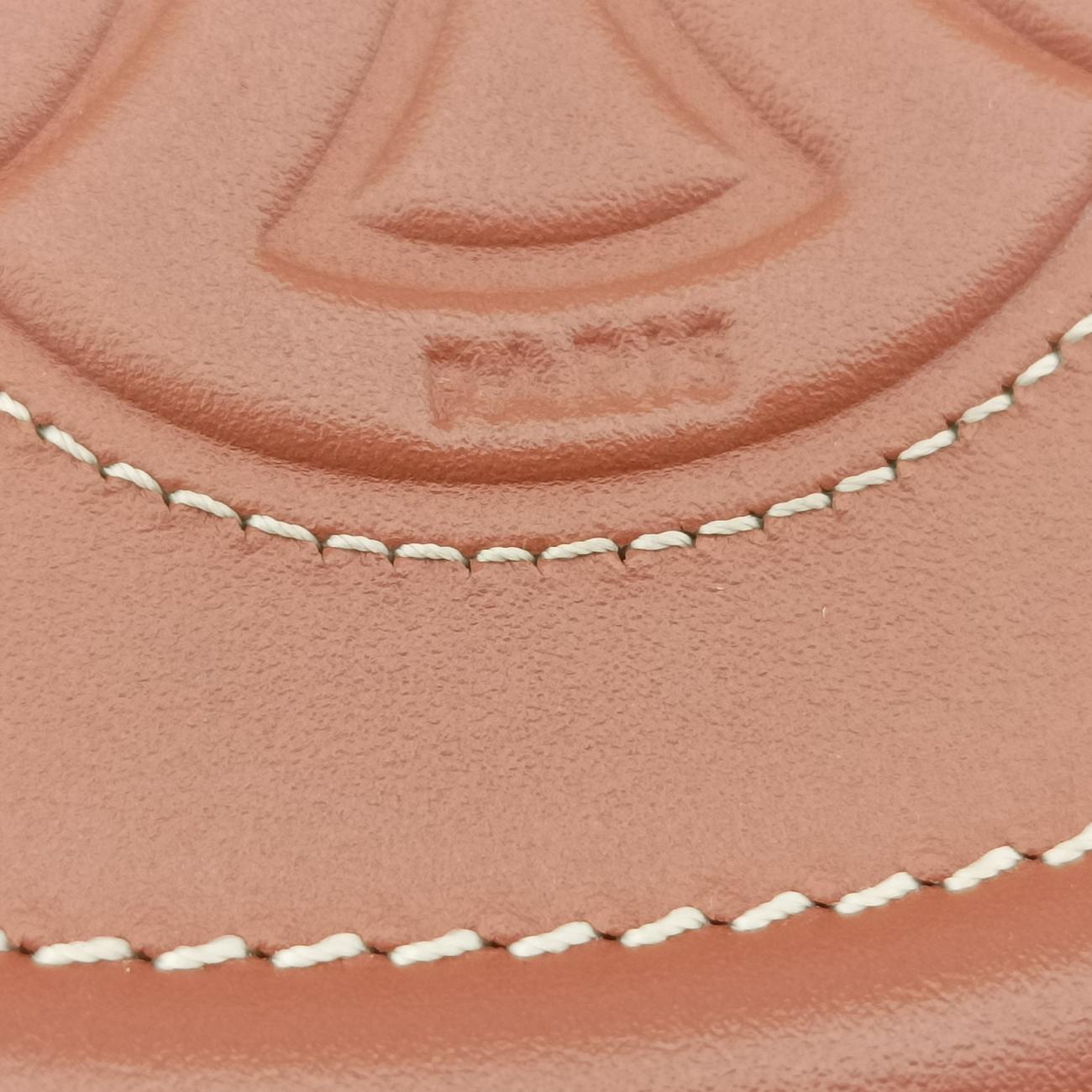 Pre-owned Celine Oval Purse Cuir Triomphe Brown Leather  shoulderbag | stylenewstar