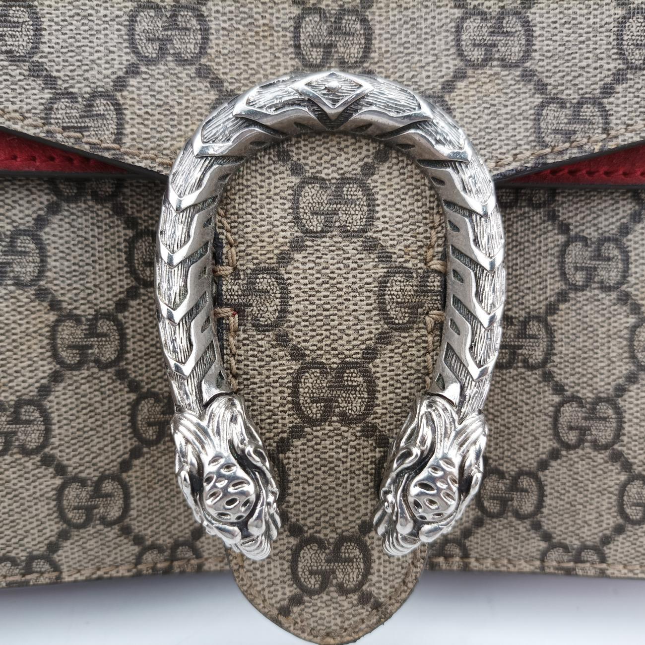 Pre-owned Gucci Dionysus Multicolour PVC coated canvas 400249 shoulderbag | stylenewstar