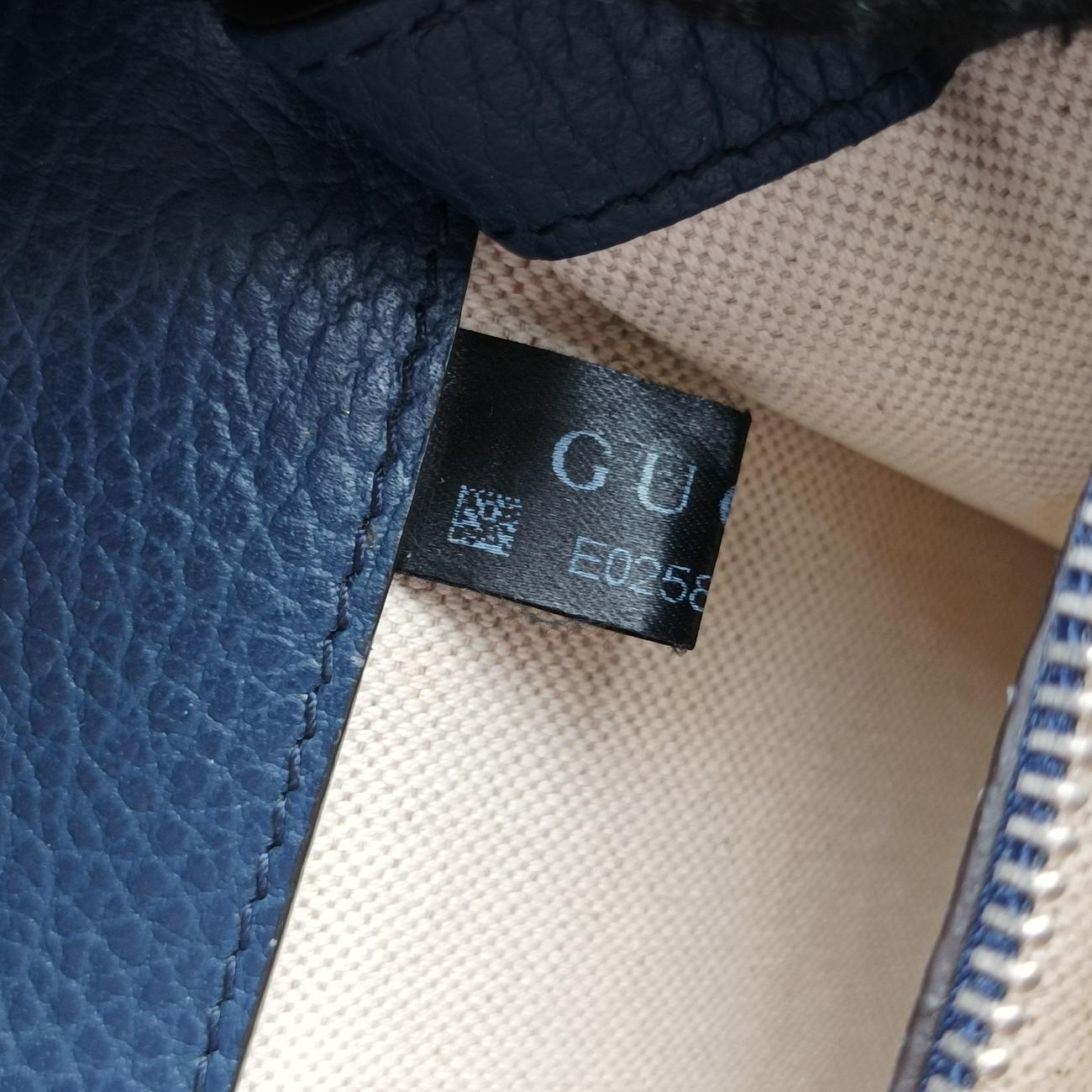 Pre-owned Gucci Dionysus Blue Leather 400249 shoulderbag | stylenewstar