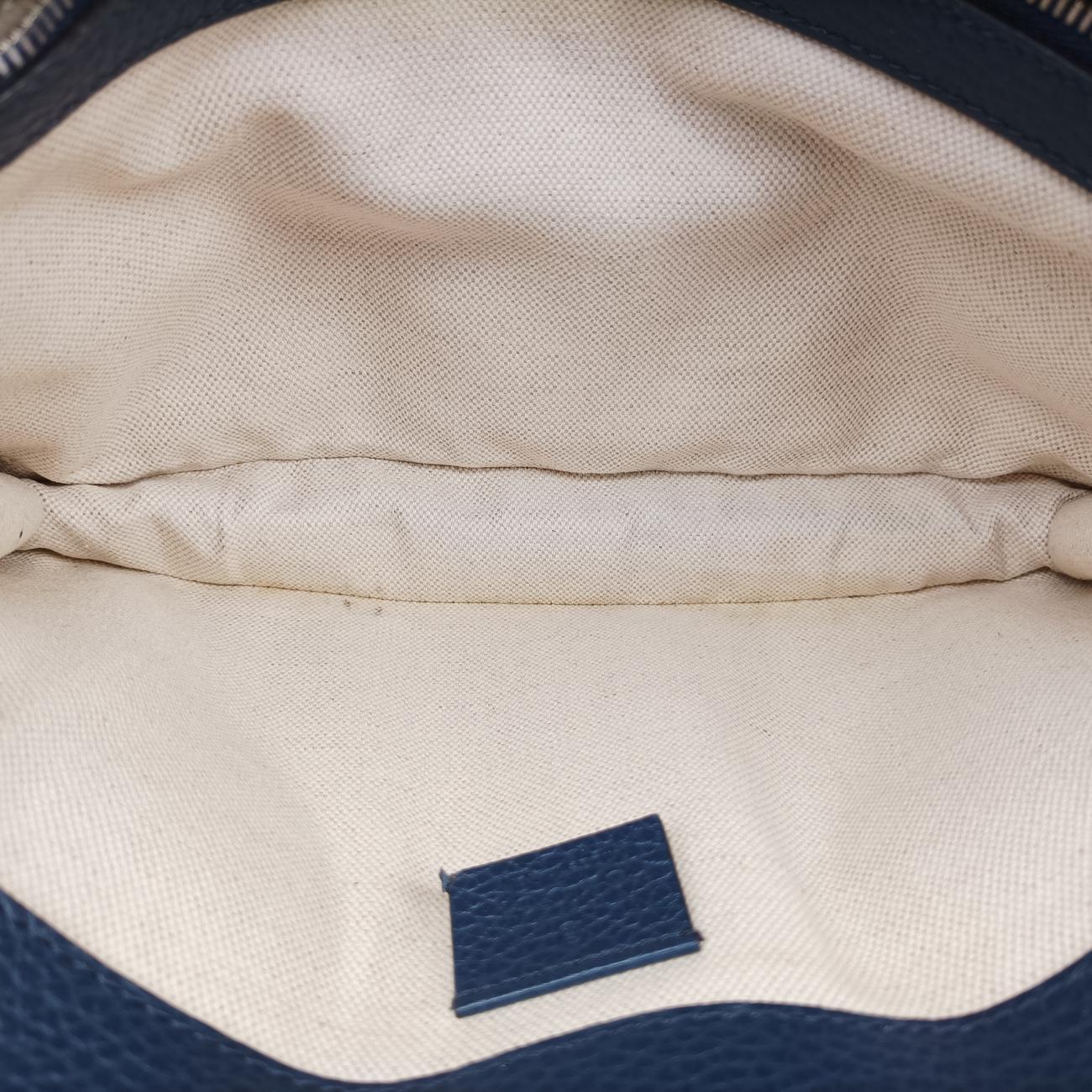 Pre-owned Gucci Dionysus Blue Leather 400249 shoulderbag | stylenewstar