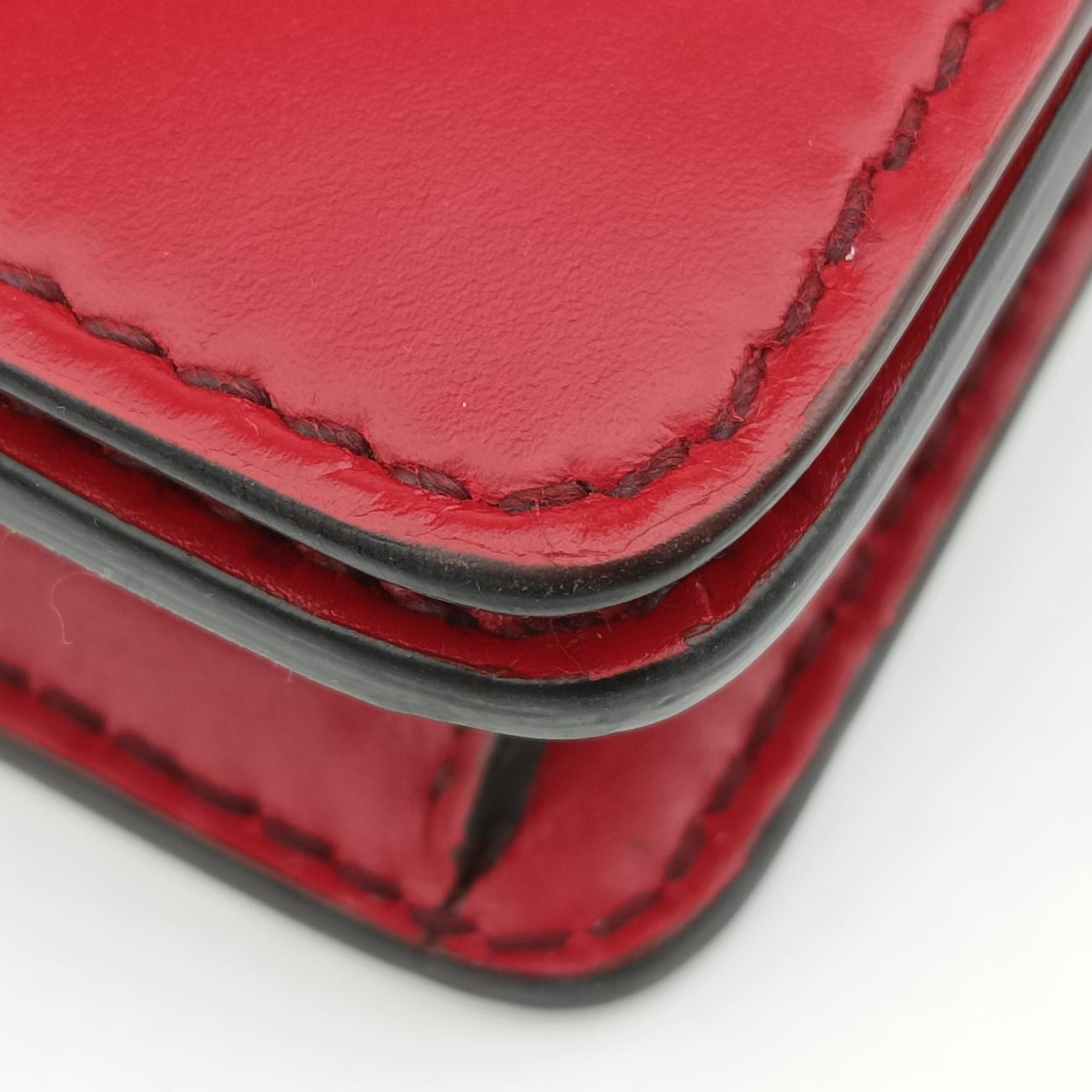 Vintage Christian Dior J'Adior Red Leather  shoulderbag | stylenewstar