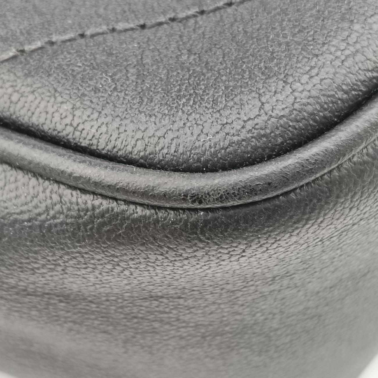 Pre-owned Gucci Blondie Black Leather 742360 shoulderbag | stylenewstar