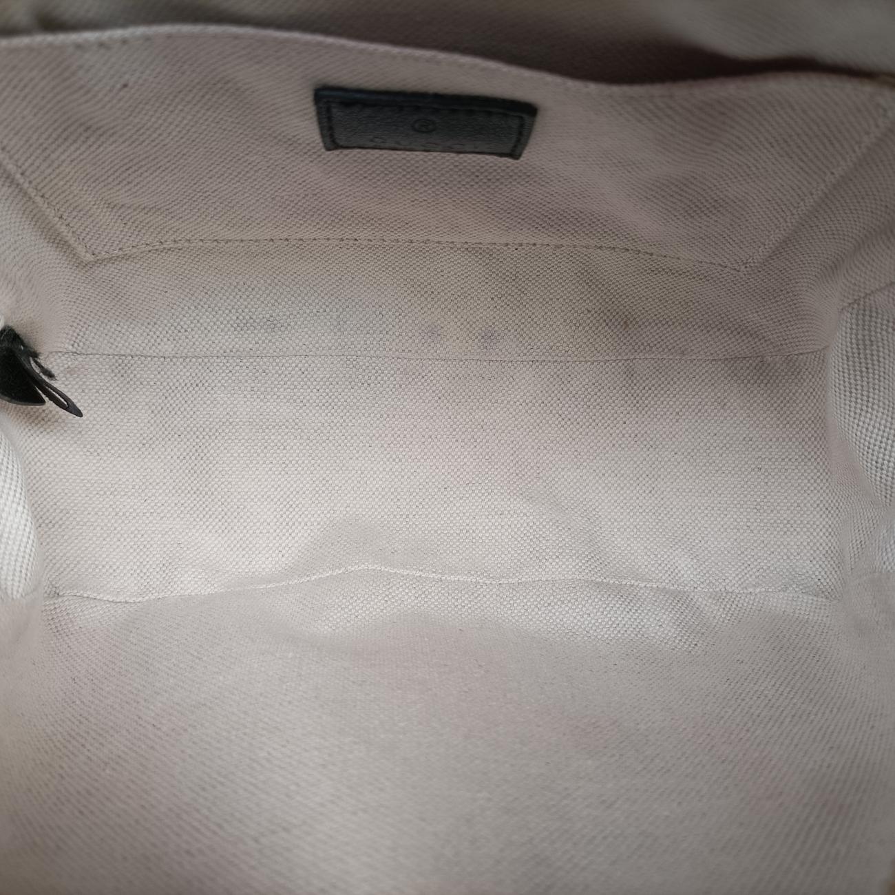 Pre-owned Gucci Blondie Black Leather 742360 shoulderbag | stylenewstar