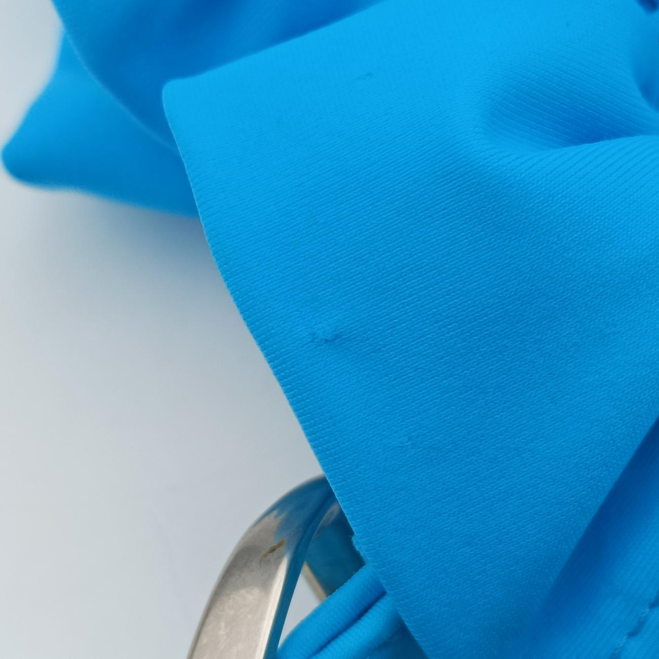 Secondhand Balenciaga Le Cagole mini Blue Nylon Stretch Fabric  shoulderbag | stylenewstar