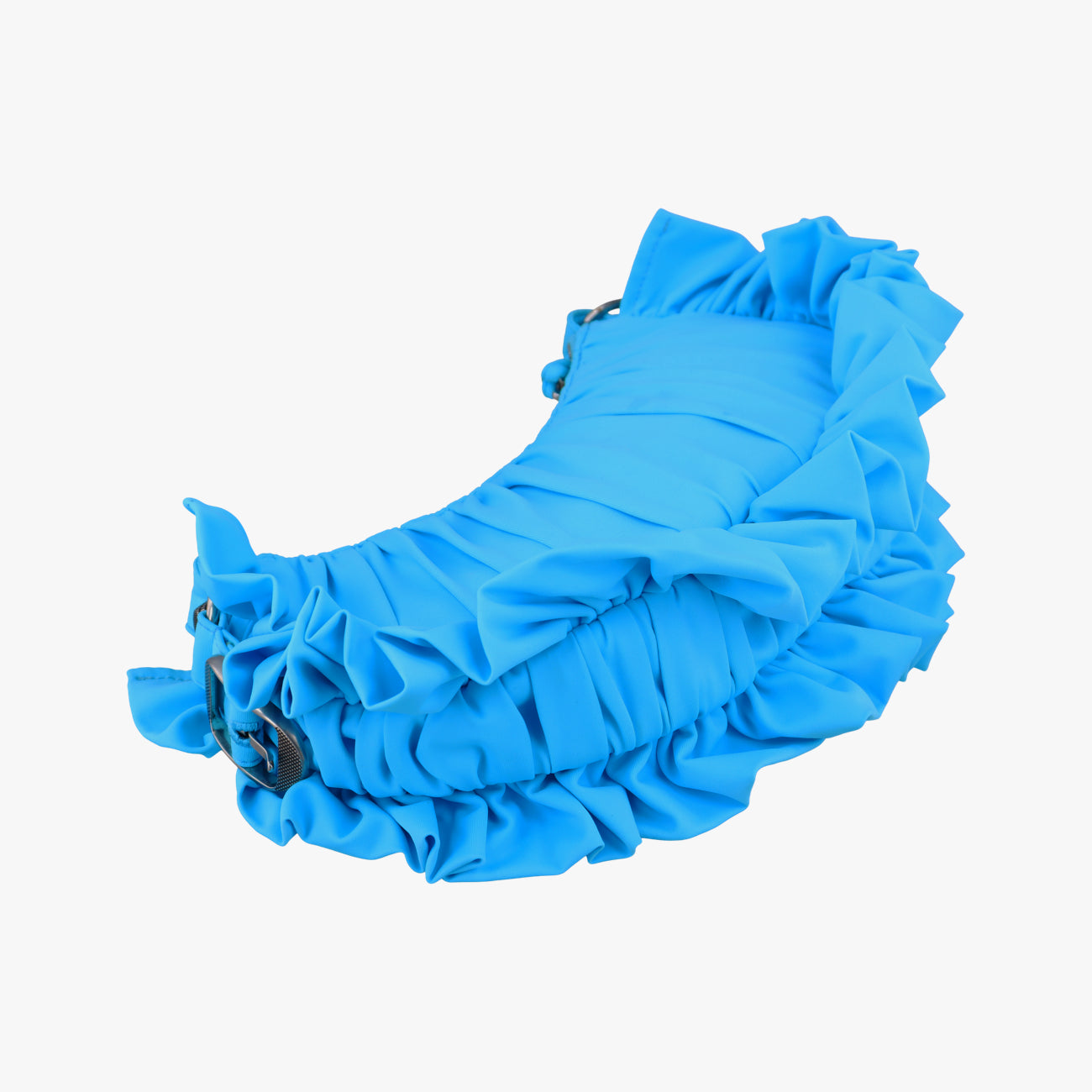 Secondhand Balenciaga Le Cagole mini Blue Nylon Stretch Fabric  shoulderbag | stylenewstar