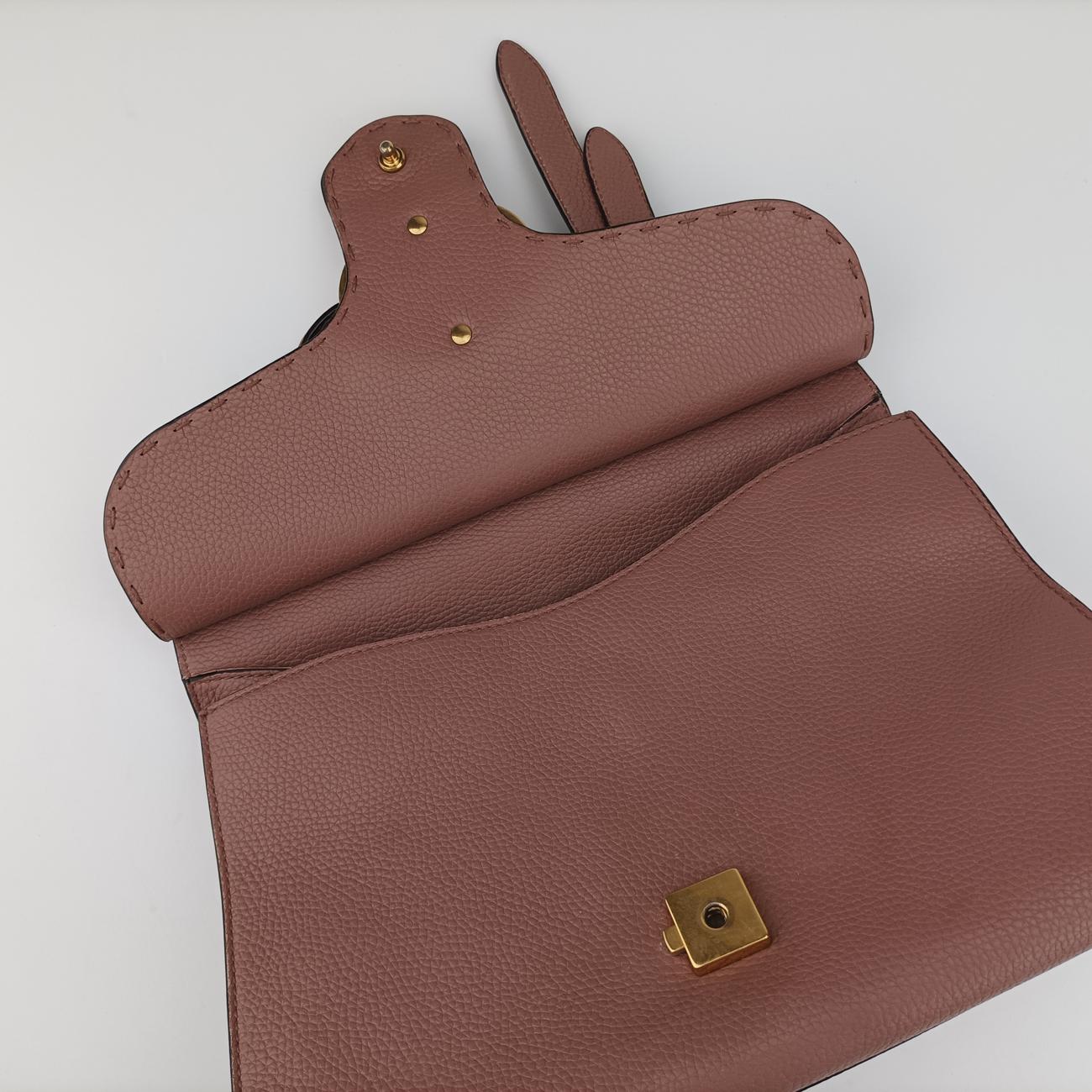 Pre-owned Gucci GG Marmont Pink Leather 421890 shoulderbag | stylenewstar