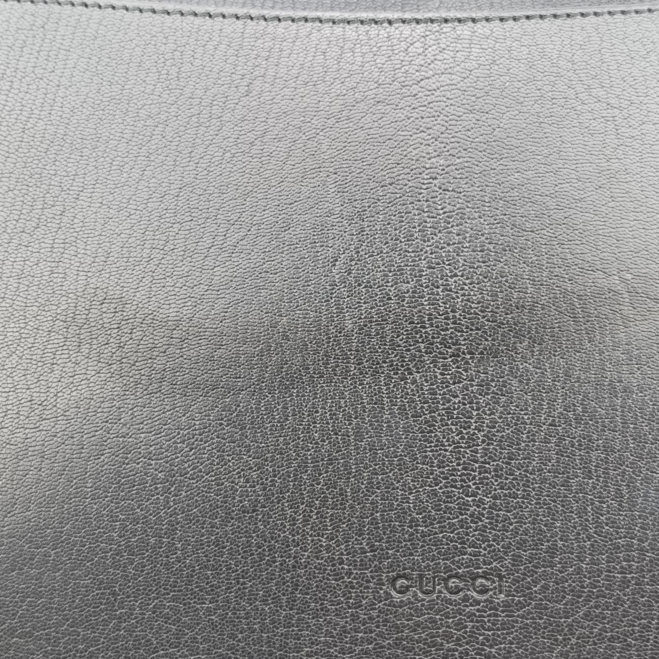 Vintage Gucci Future Bow Black×White Leather 466417 shoulderbag | stylenewstar