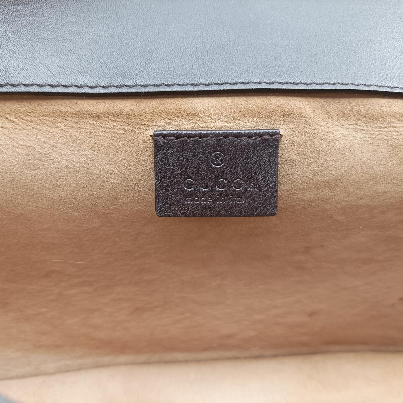 Pre-owned Gucci Dionysus Brown×Multicolor PVC coated canvas 400249 shoulderbag | stylenewstar