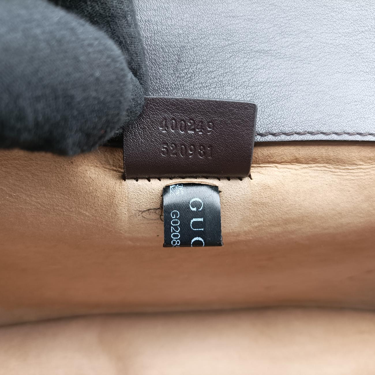 Pre-owned Gucci Dionysus Brown×Multicolor PVC coated canvas 400249 shoulderbag | stylenewstar