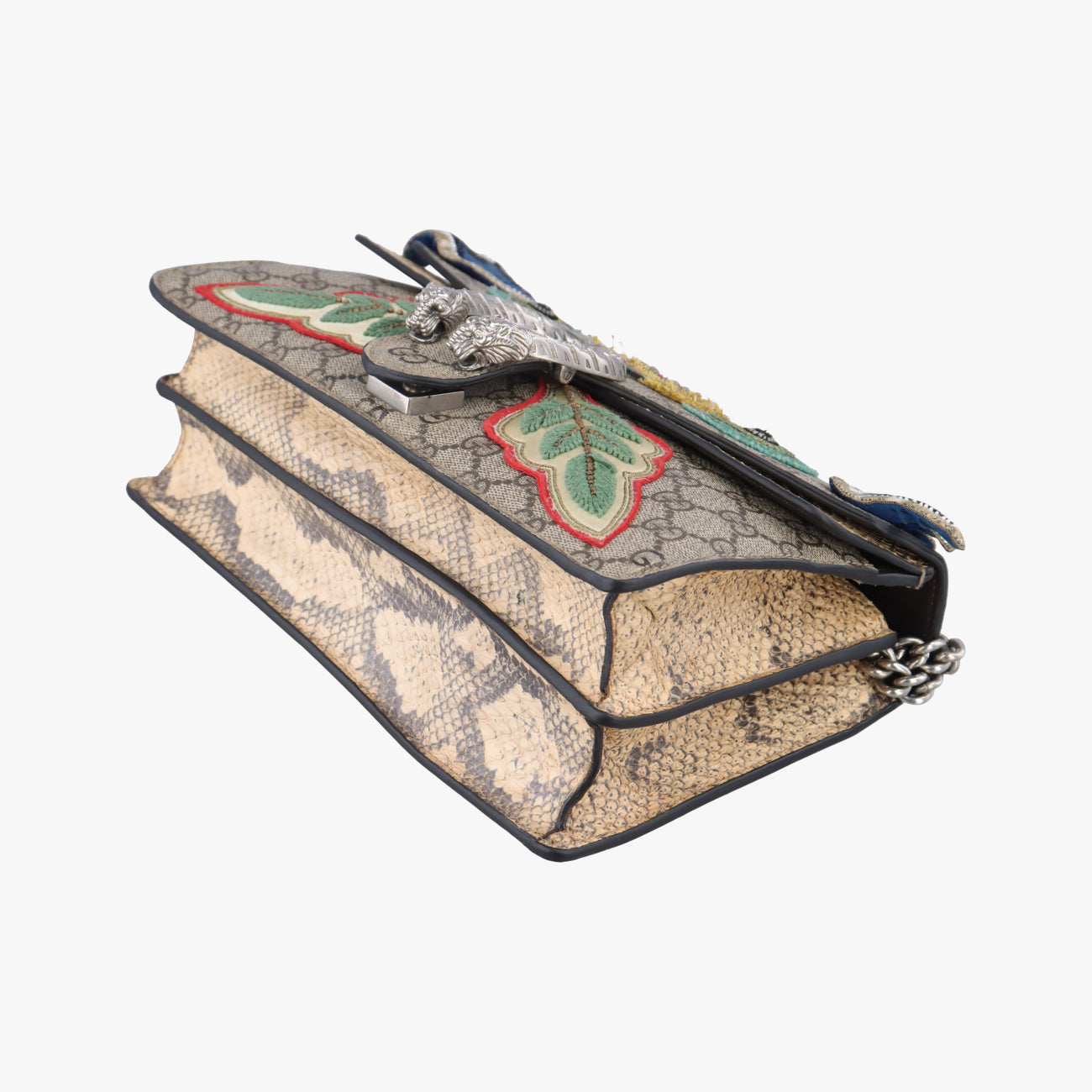 Pre-owned Gucci Dionysus Brown×Multicolor PVC coated canvas 400249 shoulderbag | stylenewstar