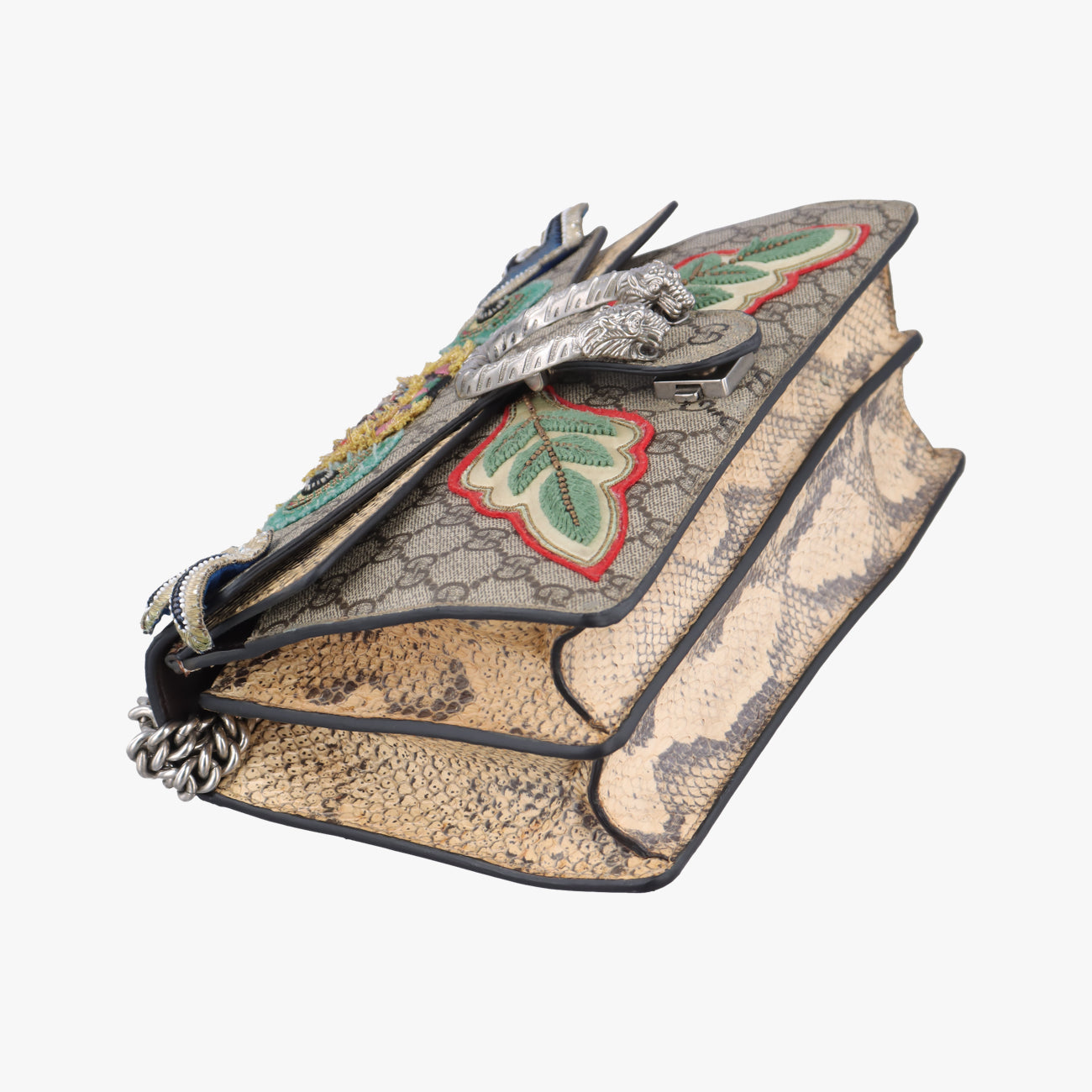 Pre-owned Gucci Dionysus Brown×Multicolor PVC coated canvas 400249 shoulderbag | stylenewstar