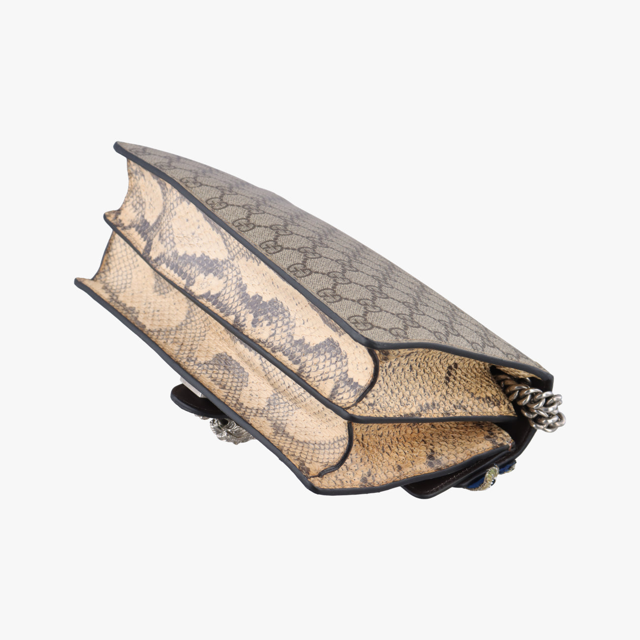 Pre-owned Gucci Dionysus Brown×Multicolor PVC coated canvas 400249 shoulderbag | stylenewstar