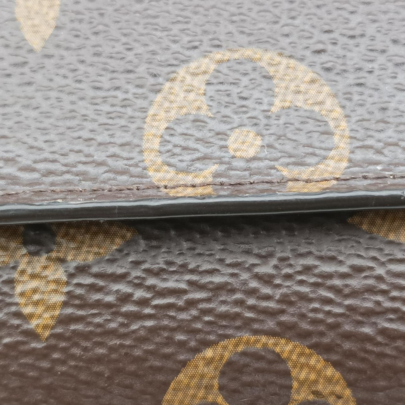 Pre-owned Louis Vuitton S-Lock Belt Pouch PM Brown Monogram Canvas M44667 bum bag/waist bag | stylenewstar