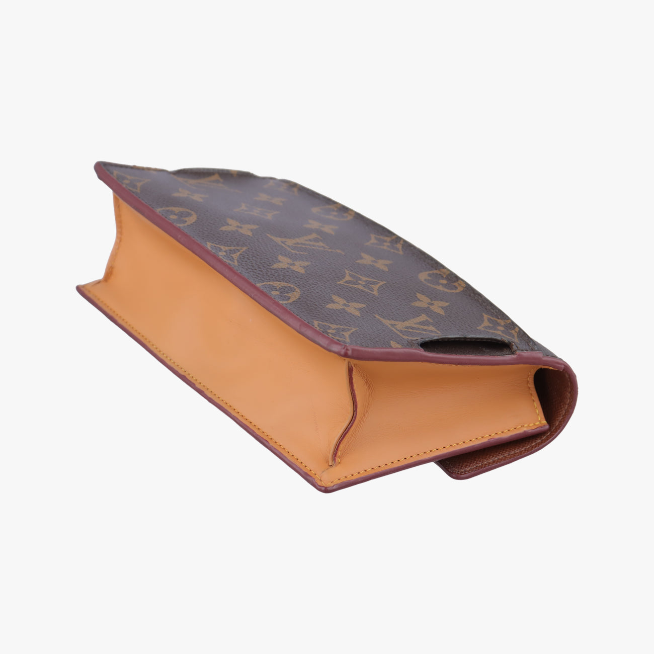 Pre-owned Louis Vuitton S-Lock Belt Pouch PM Brown Monogram Canvas M44667 bum bag/waist bag | stylenewstar