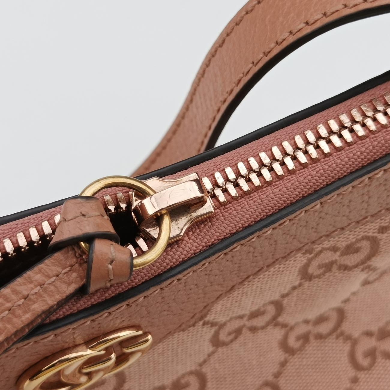 Vintage Gucci Ophidia Pink Canvas 735145 handbag | stylenewstar