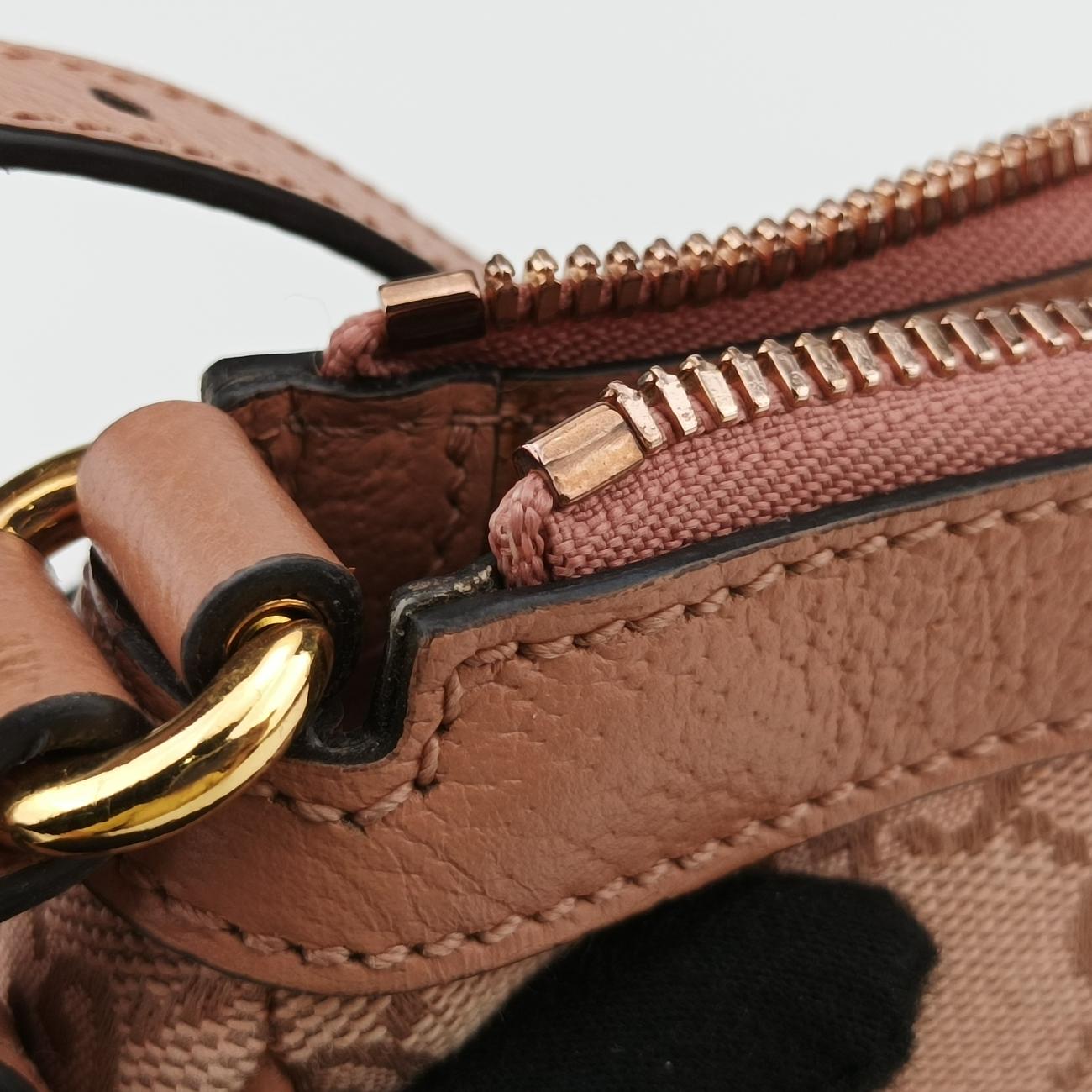 Vintage Gucci Ophidia Pink Canvas 735145 handbag | stylenewstar