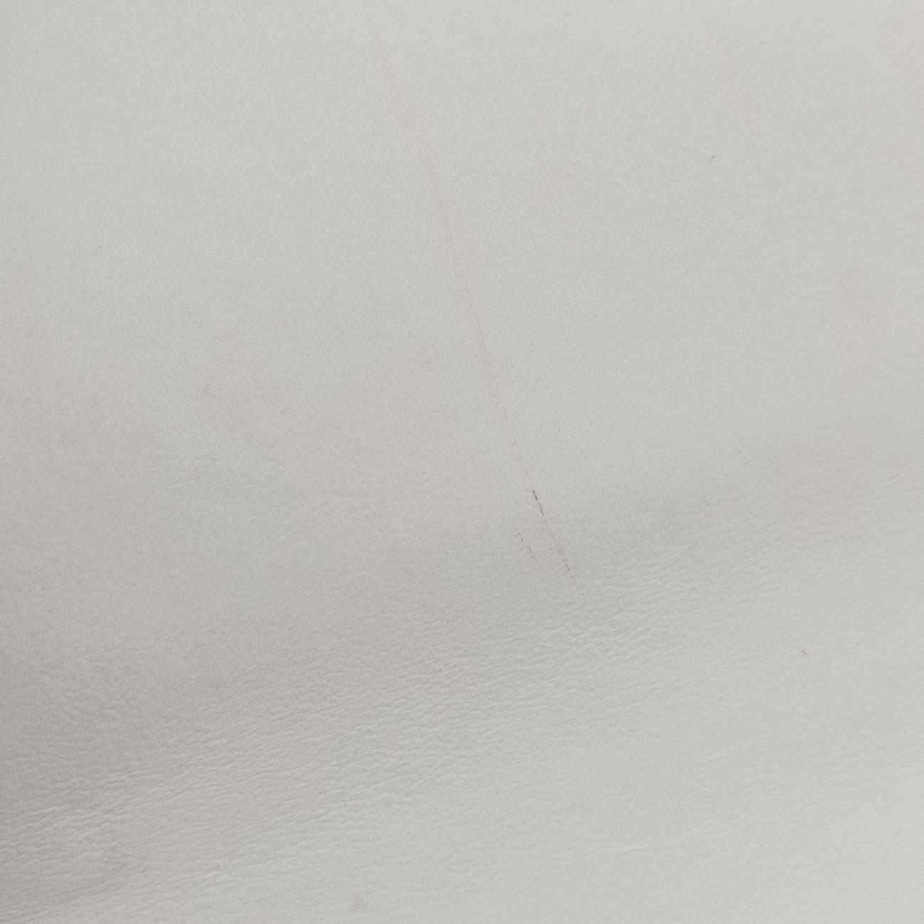 Pre-owned Prada Cahier White Leather x Saffiano leather 1BD095 shoulderbag | stylenewstar