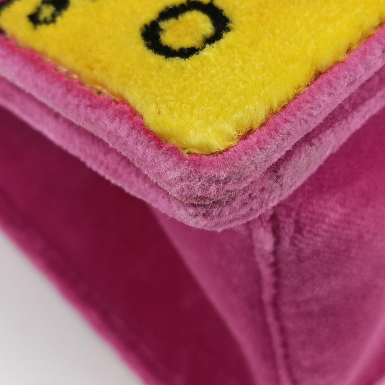 Pre-owned Prada Cahier Multicolour velour 1BD075 shoulderbag | stylenewstar