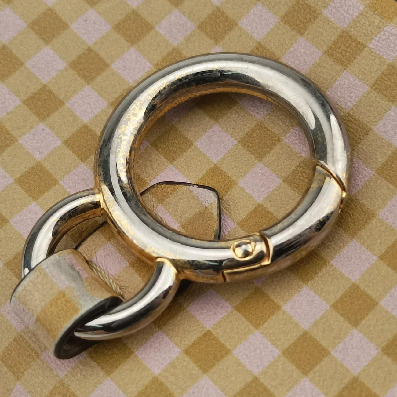 Pre-owned Fendi Nano Baguette Charm Yellow Canvas 7AR844 shoulderbag | stylenewstar