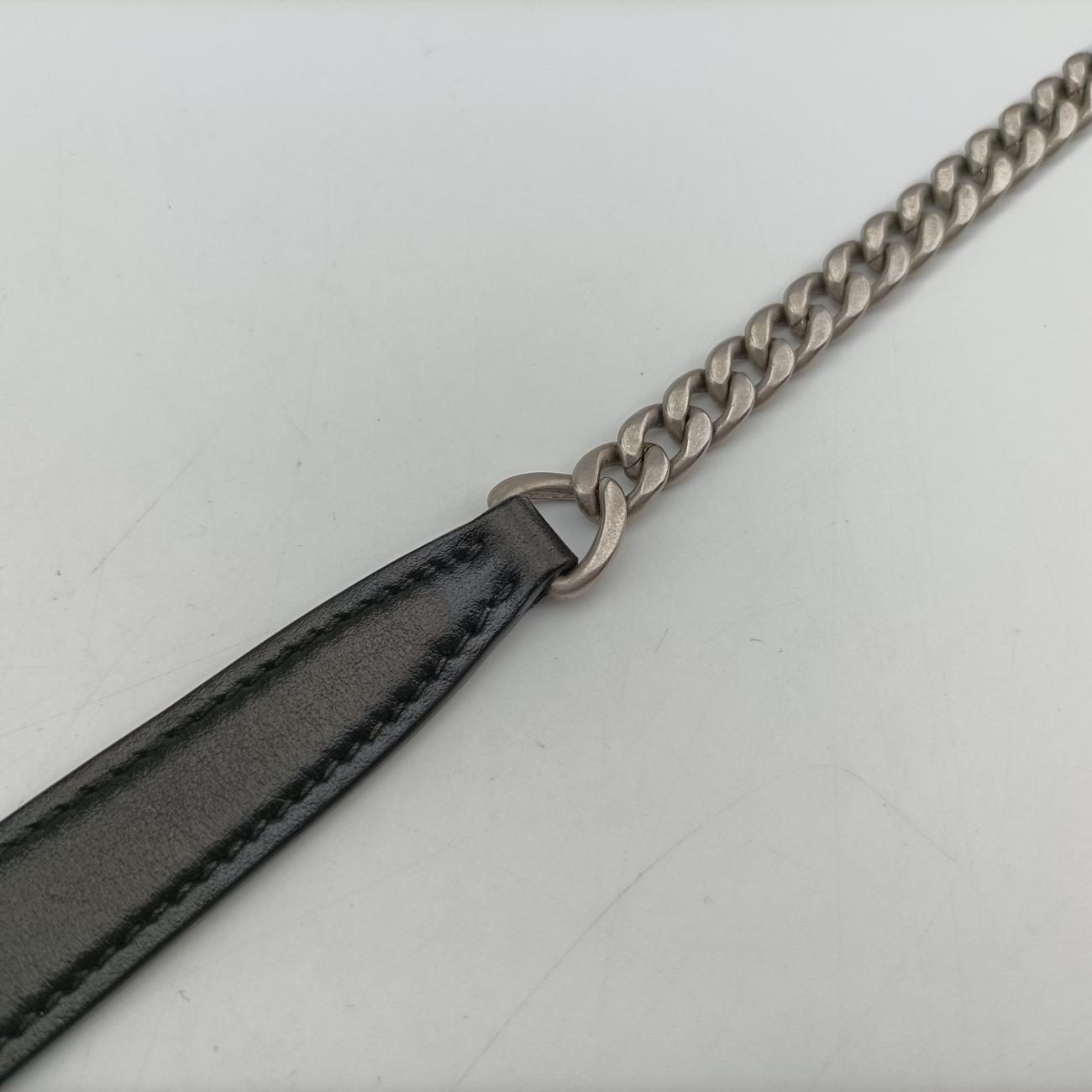 Pre-owned Prada Cahier Black x Purple Leather 1BH018 shoulderbag | stylenewstar