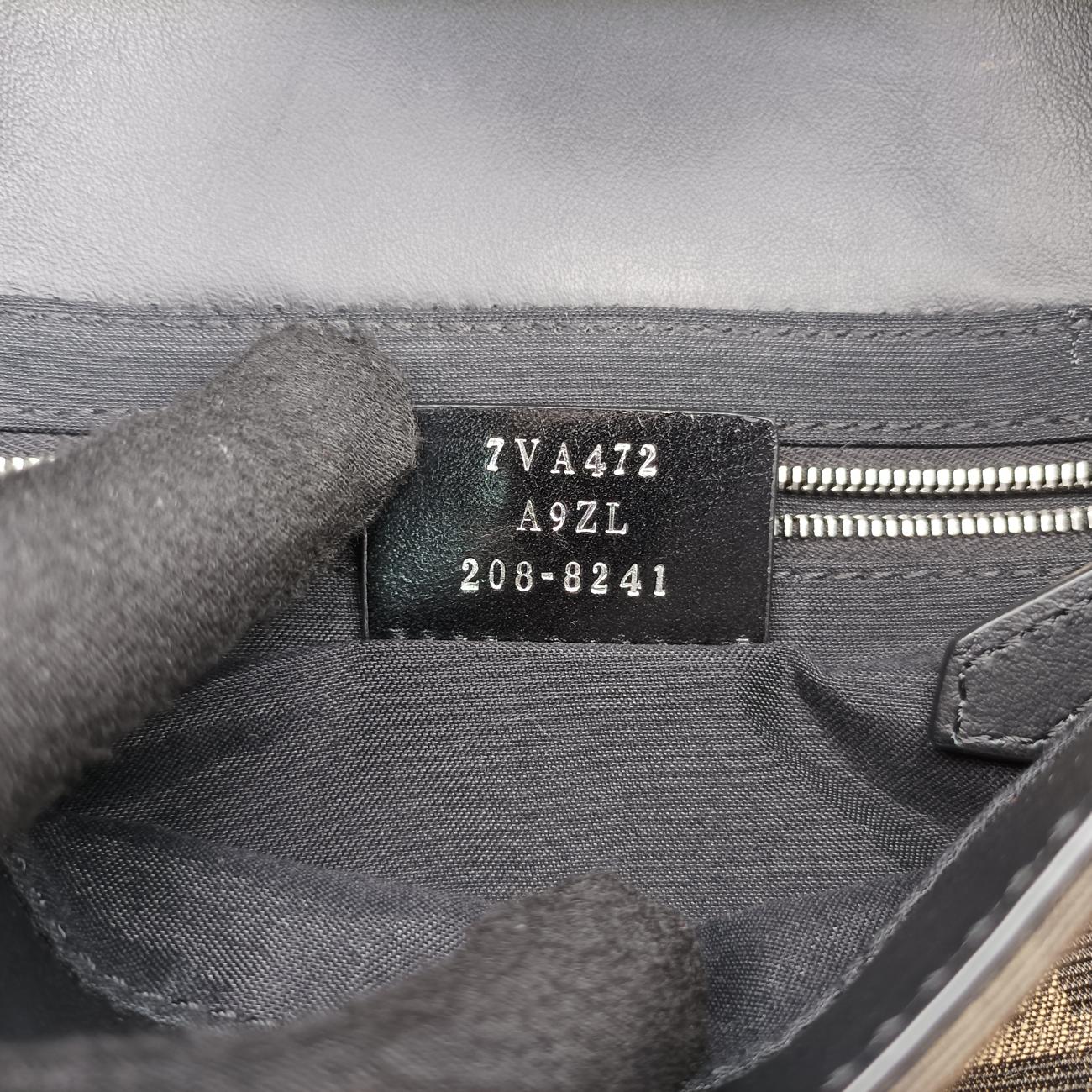 Pre-owned Fendi Baguette Brown canvas 7VA472 bum bag/waist bag | stylenewstar