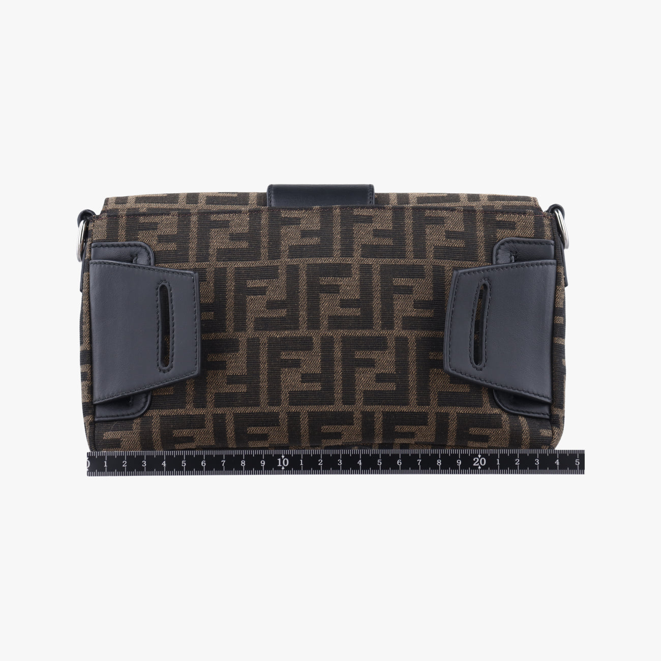 Pre-owned Fendi Baguette Brown canvas 7VA472 bum bag/waist bag | stylenewstar