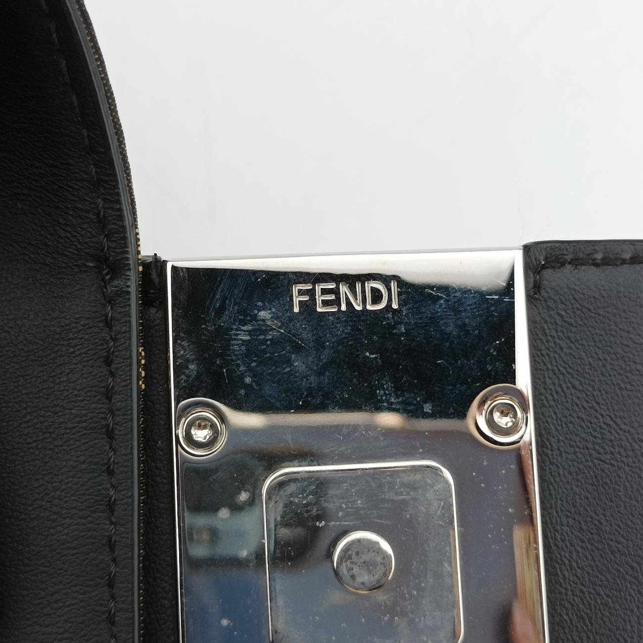 Pre-owned Fendi Baguette Brown canvas 7VA472 bum bag/waist bag | stylenewstar