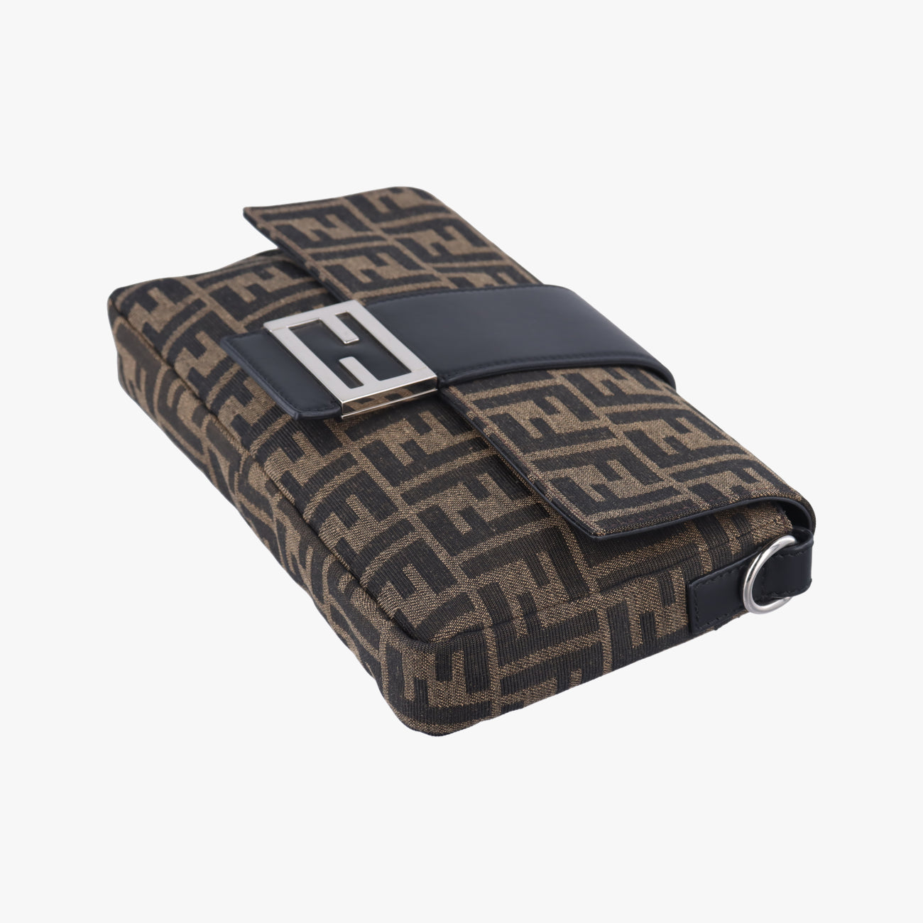 Pre-owned Fendi Baguette Brown canvas 7VA472 bum bag/waist bag | stylenewstar