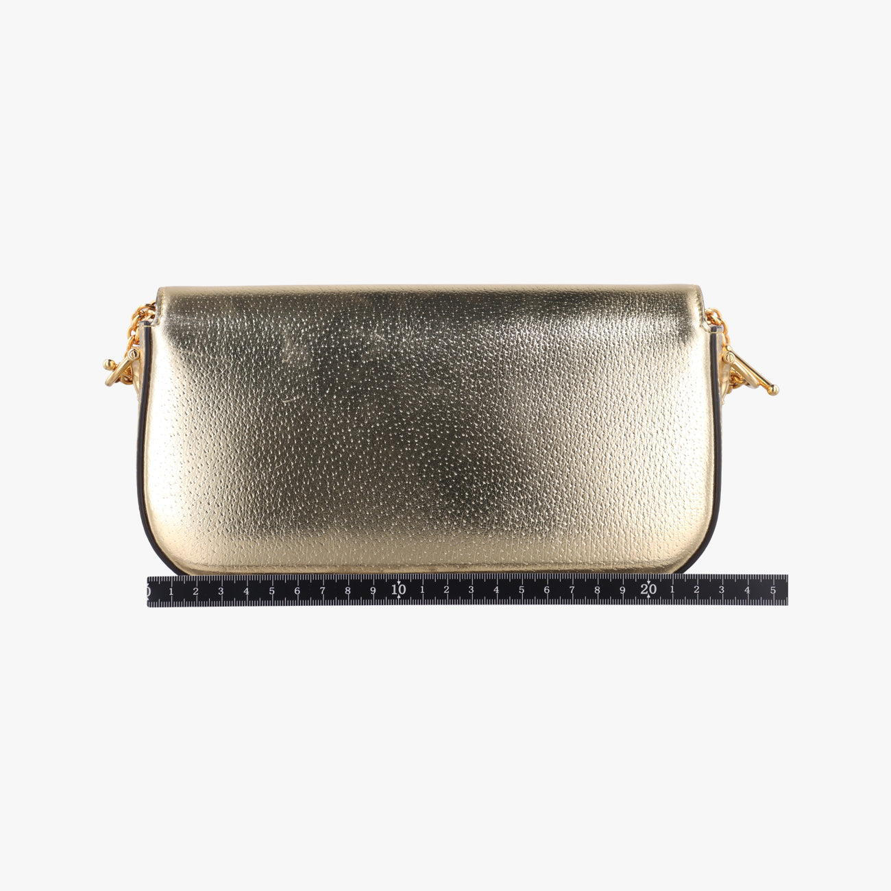 Pre-owned Gucci Adidas collaboration Horsebit Golden×Black Leather 722009 shoulderbag | stylenewstar