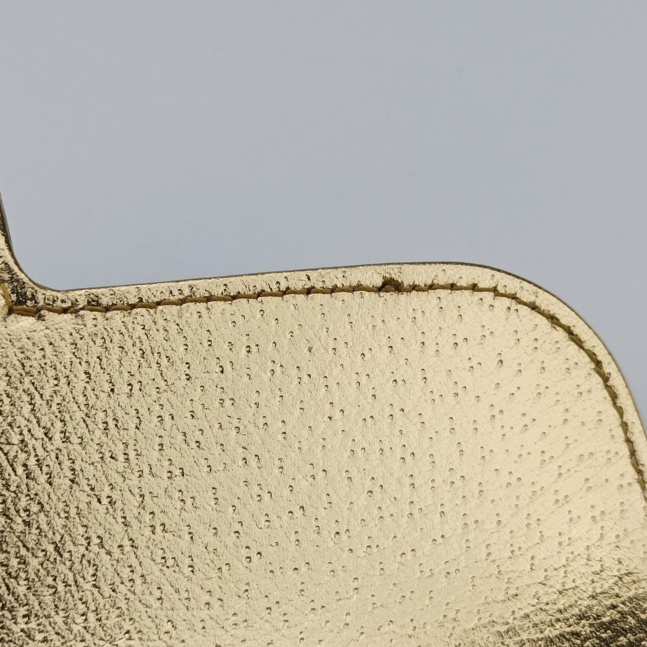 Pre-owned Gucci Adidas collaboration Horsebit Golden×Black Leather 722009 shoulderbag | stylenewstar