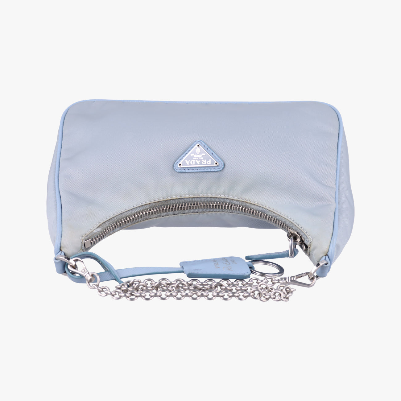 Vintage Prada Re-Edition 2005 Re-Nylon Blue nylon 1BH204 shoulderbag | stylenewstar