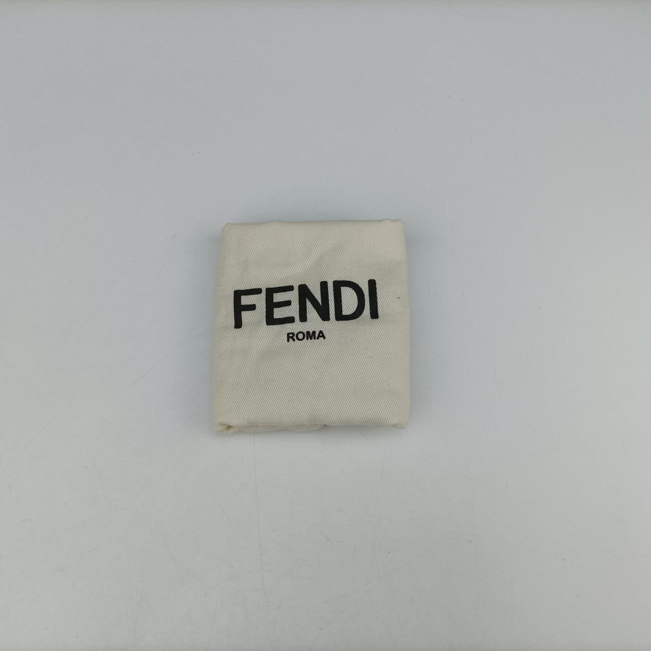 Secondhand Fendi MINI SUNSHINE SHOPPER Beige×Multicolour velor 8BS051 shoulderbag | stylenewstar