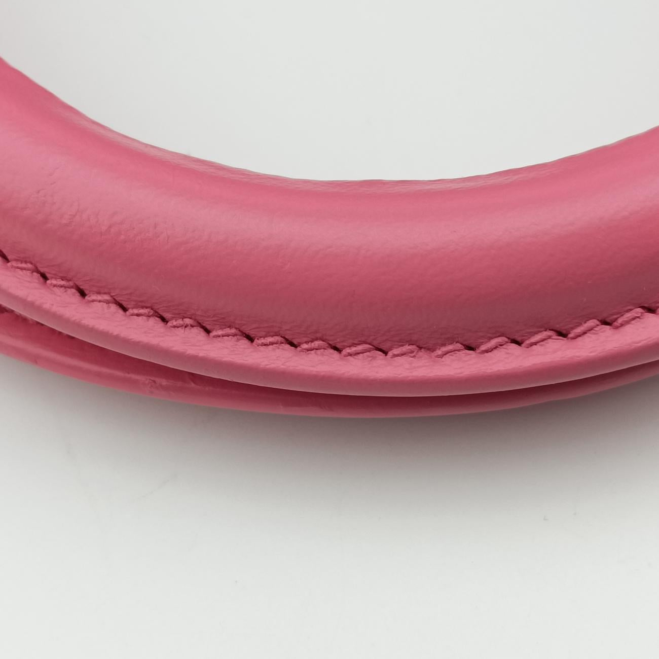 Pre-owned Prada Gathered Pink nylon BN2393 shoulderbag | stylenewstar