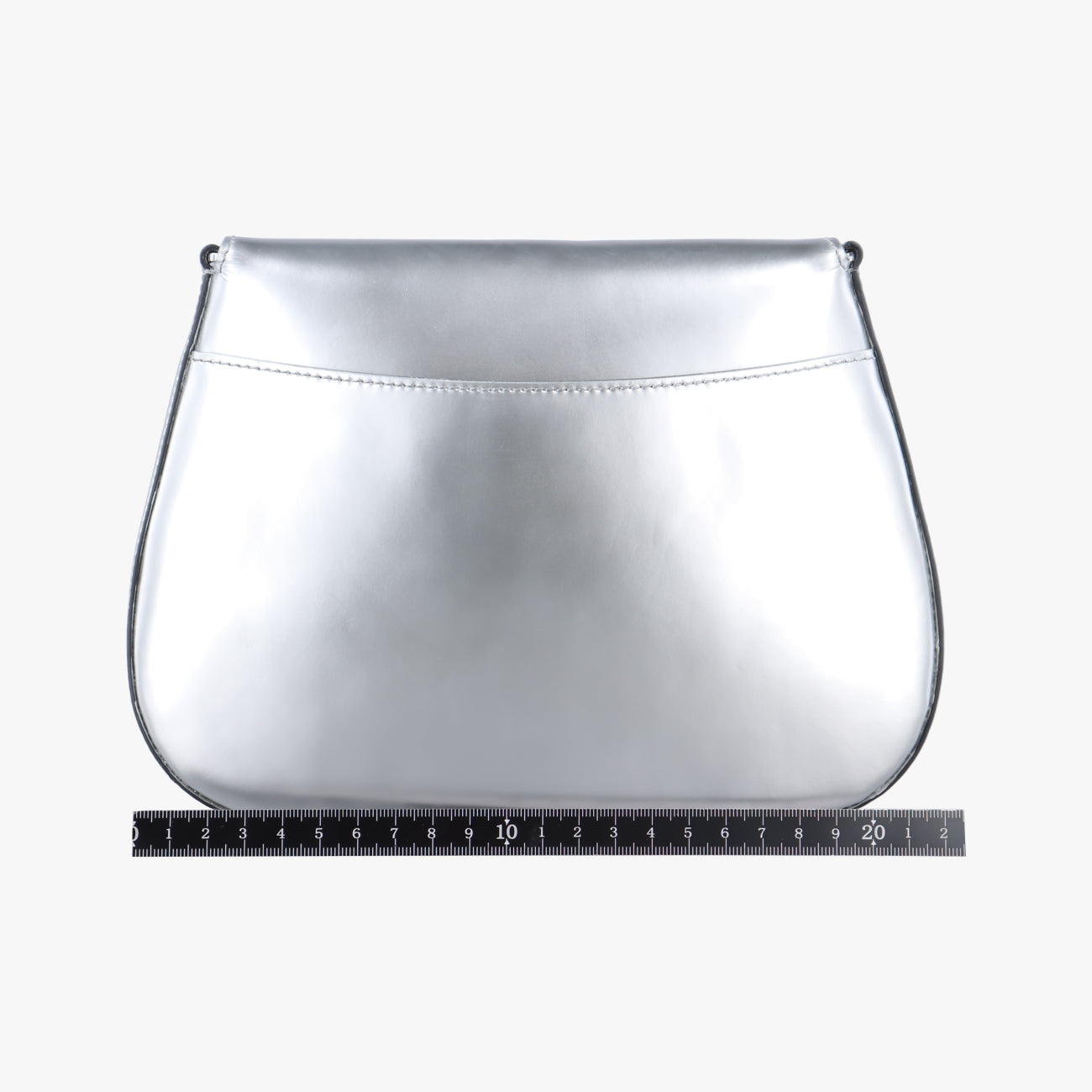 Pre-owned Prada Cleo Flap Silver Leather  shoulderbag | stylenewstar
