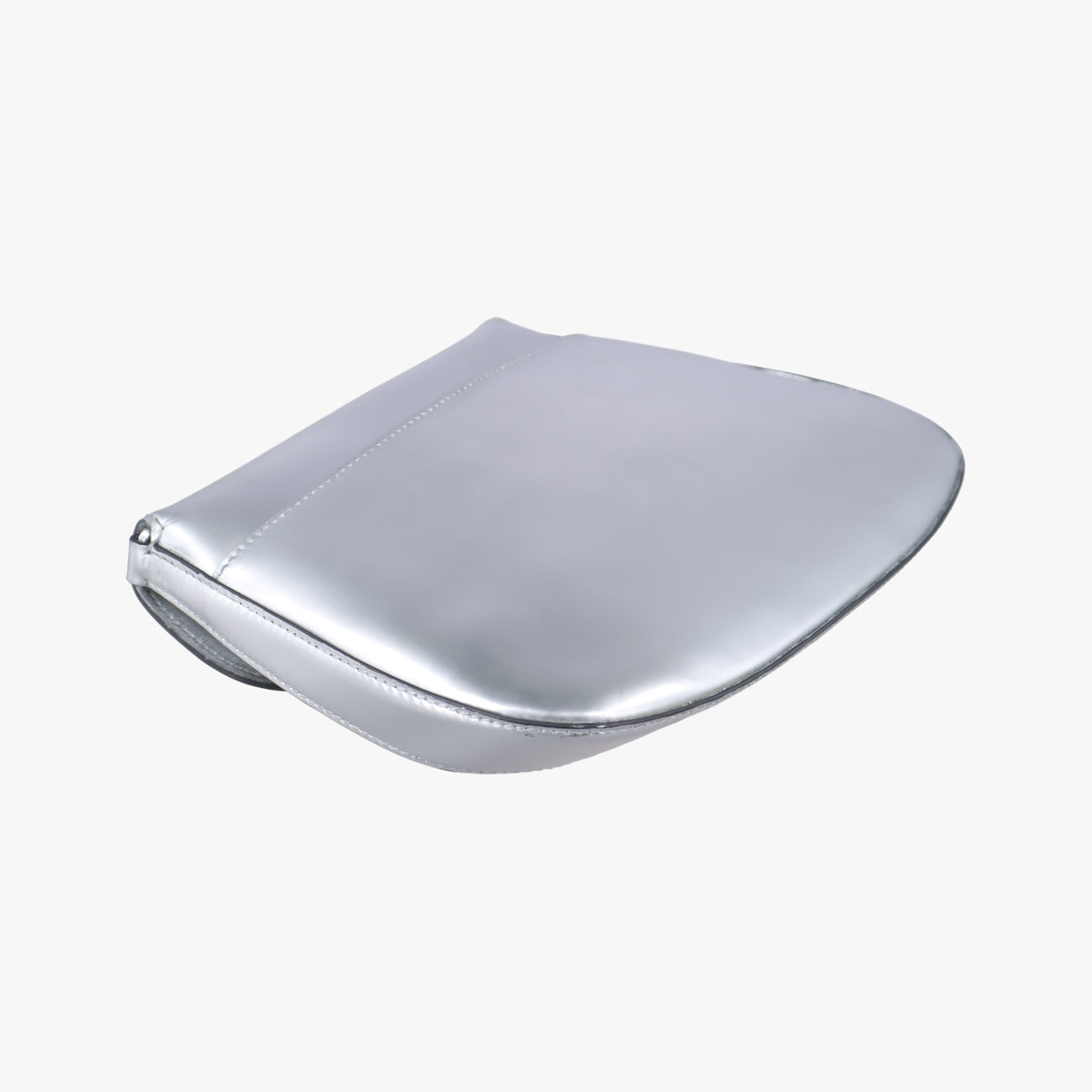 Pre-owned Prada Cleo Flap Silver Leather  shoulderbag | stylenewstar