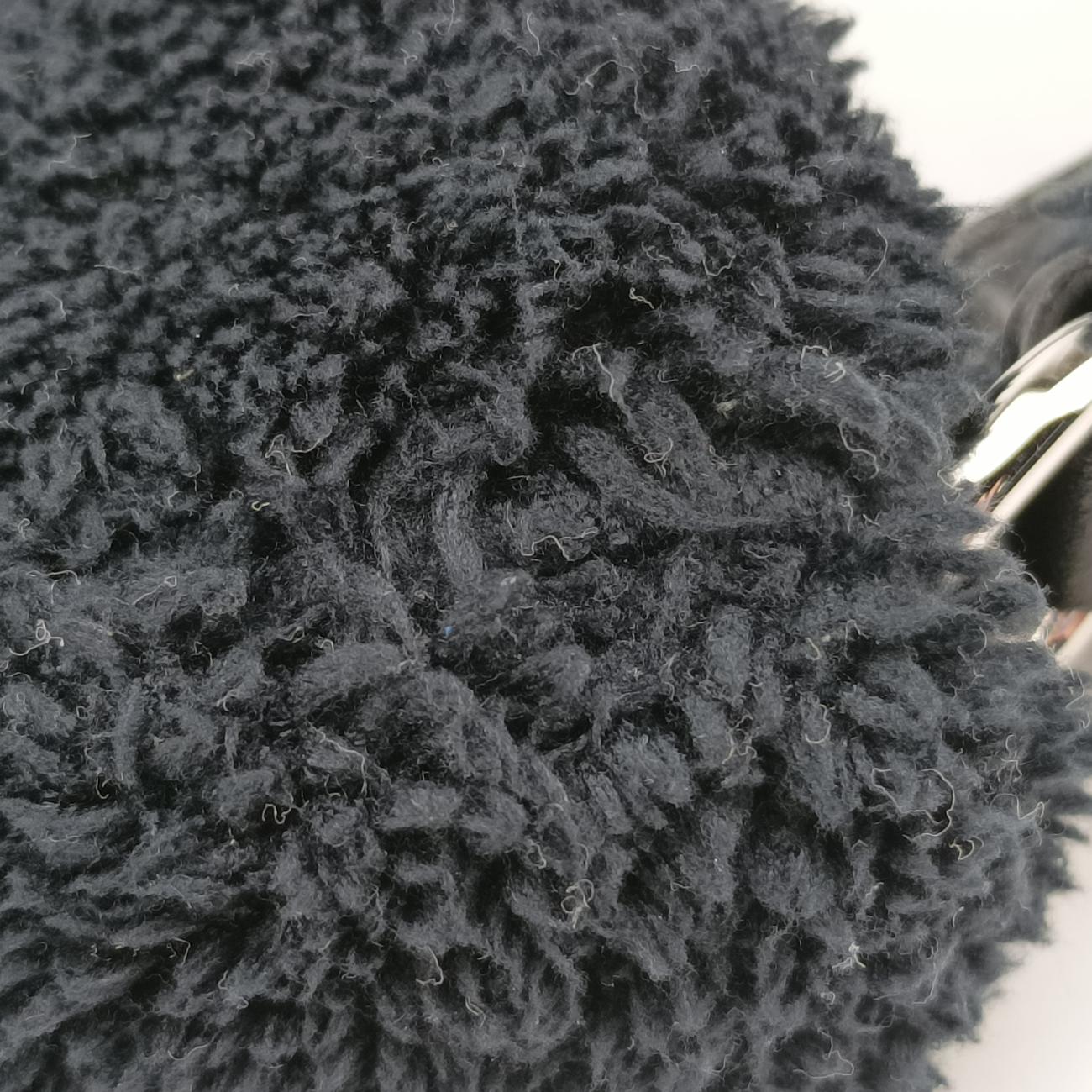 Secondhand Prada Triangle Terry Black×White Pile 1NE043 shoulderbag | stylenewstar