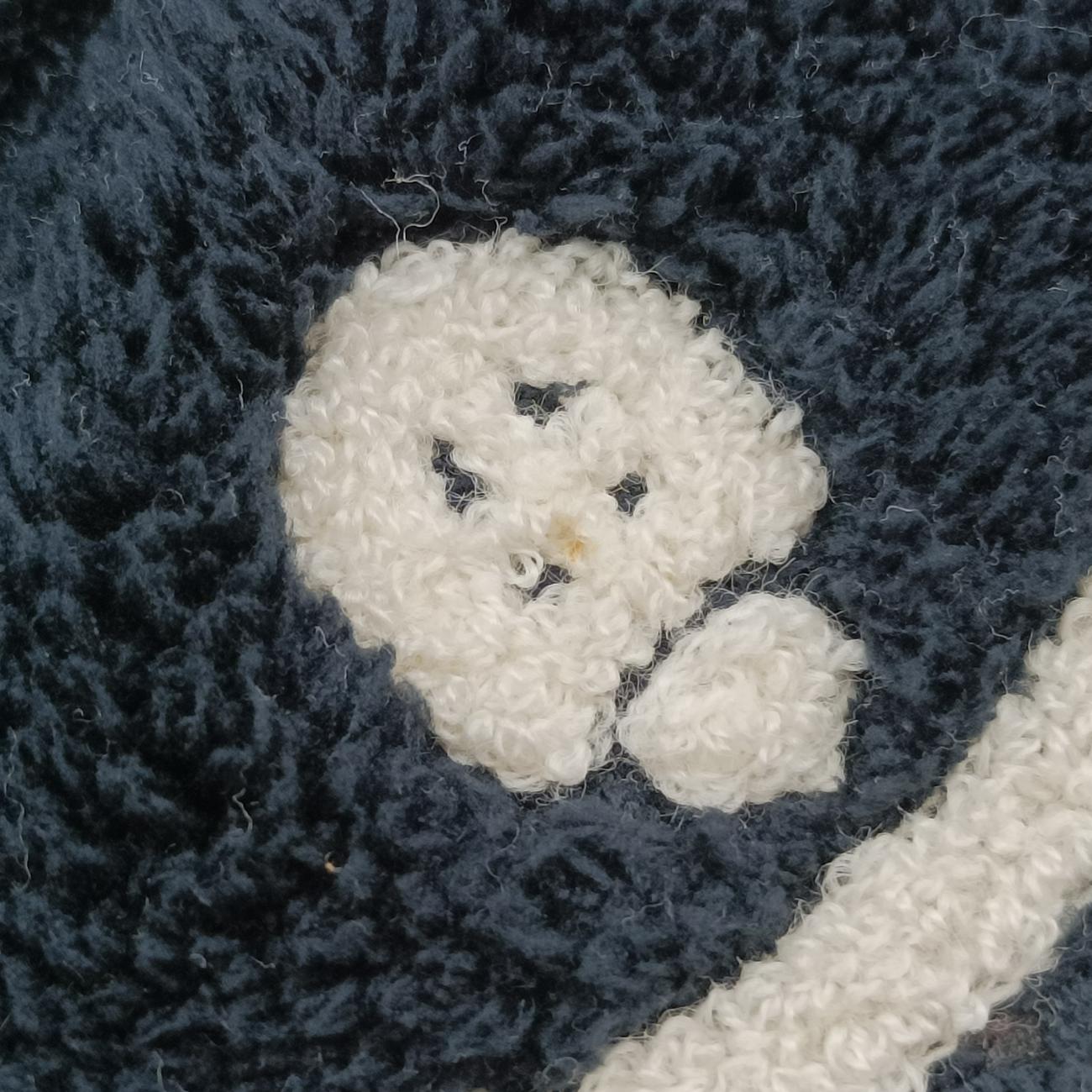 Secondhand Prada Triangle Terry Black×White Pile 1NE043 shoulderbag | stylenewstar