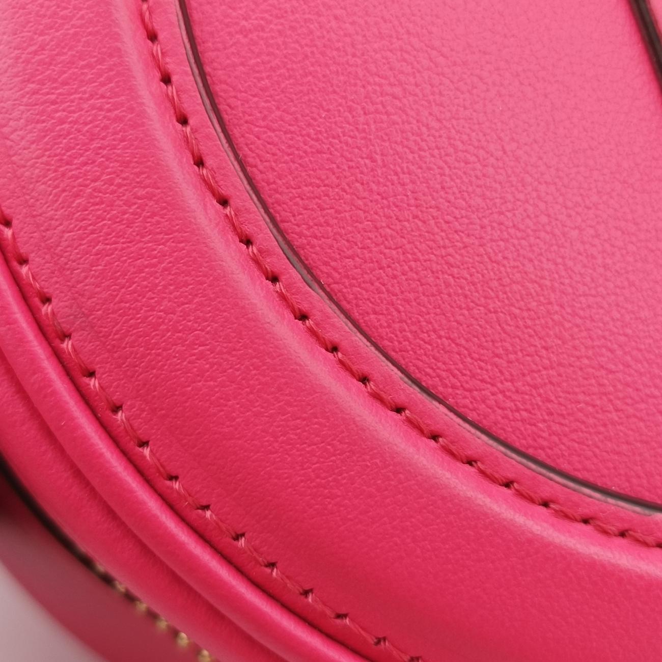 Secondhand Fendi Aurock Camera Case Mini Pink Leather 8BS058 shoulderbag | stylenewstar