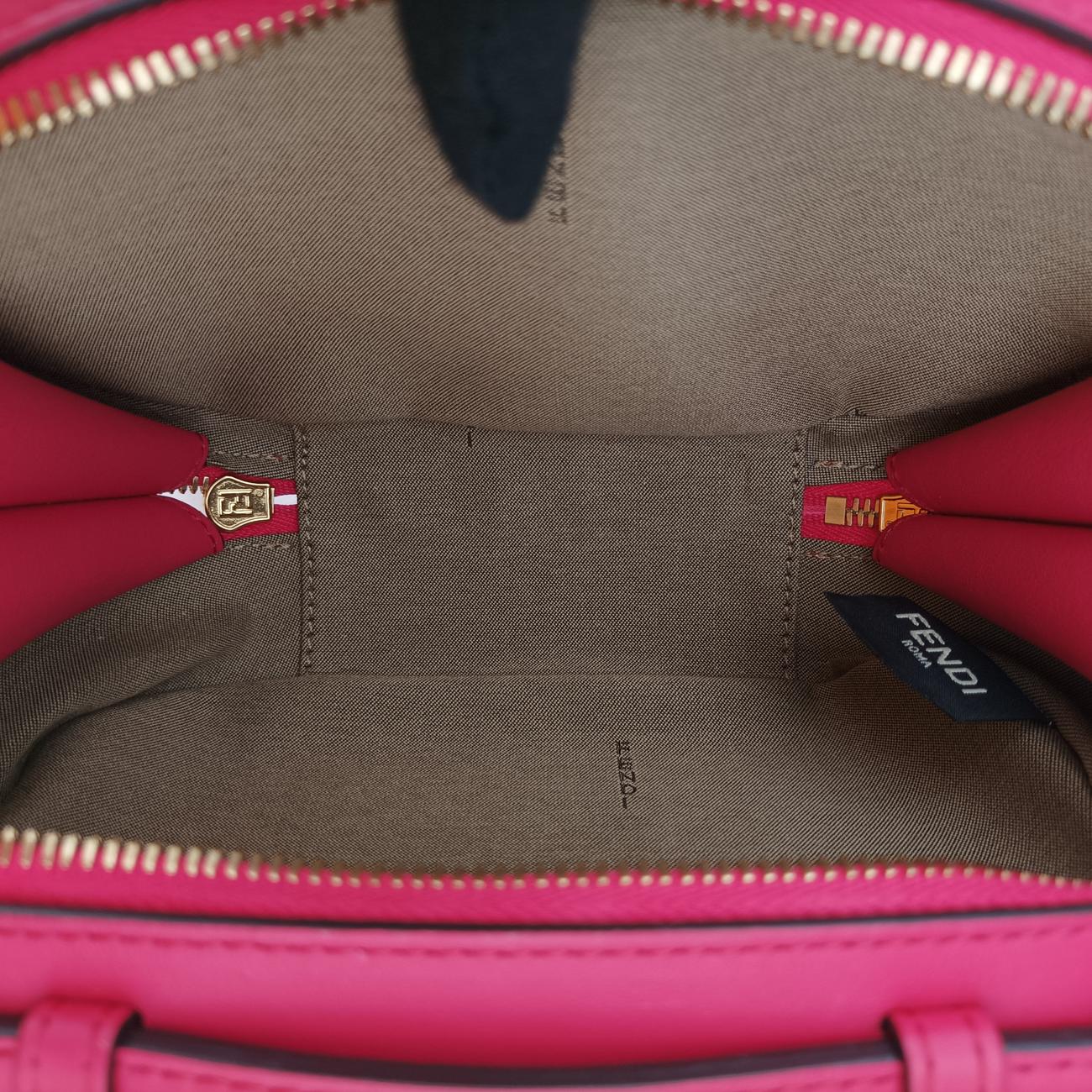 Secondhand Fendi Aurock Camera Case Mini Pink Leather 8BS058 shoulderbag | stylenewstar