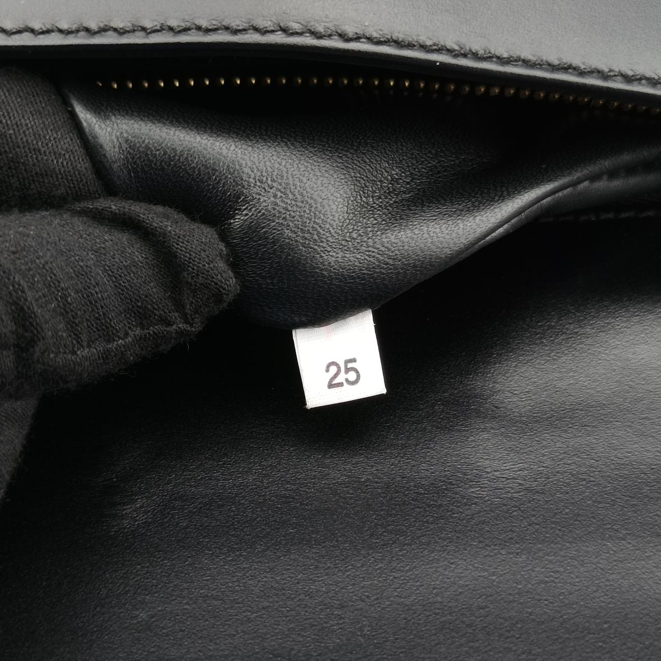 Pre-owned Prada Animalier Cahier Lions Head Black Leather 1BD089 shoulderbag | stylenewstar