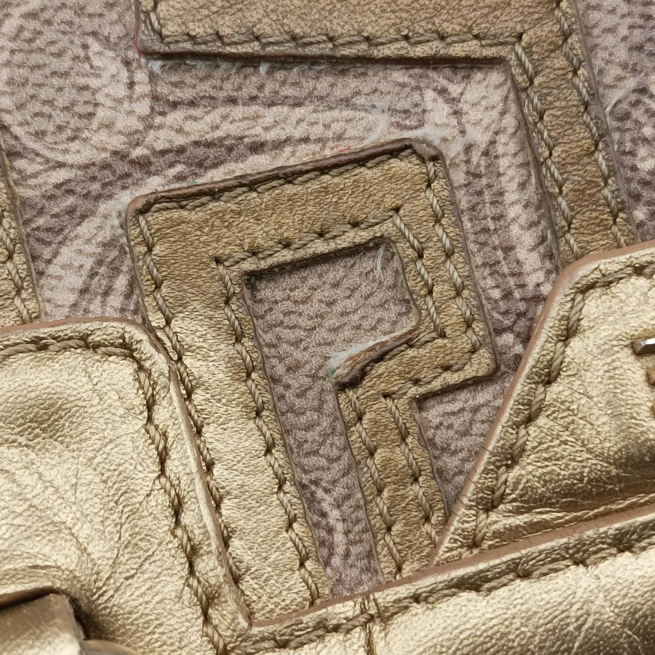 Pre-owned VERSACE La Medusa Multicolour Leather  shoulderbag | stylenewstar