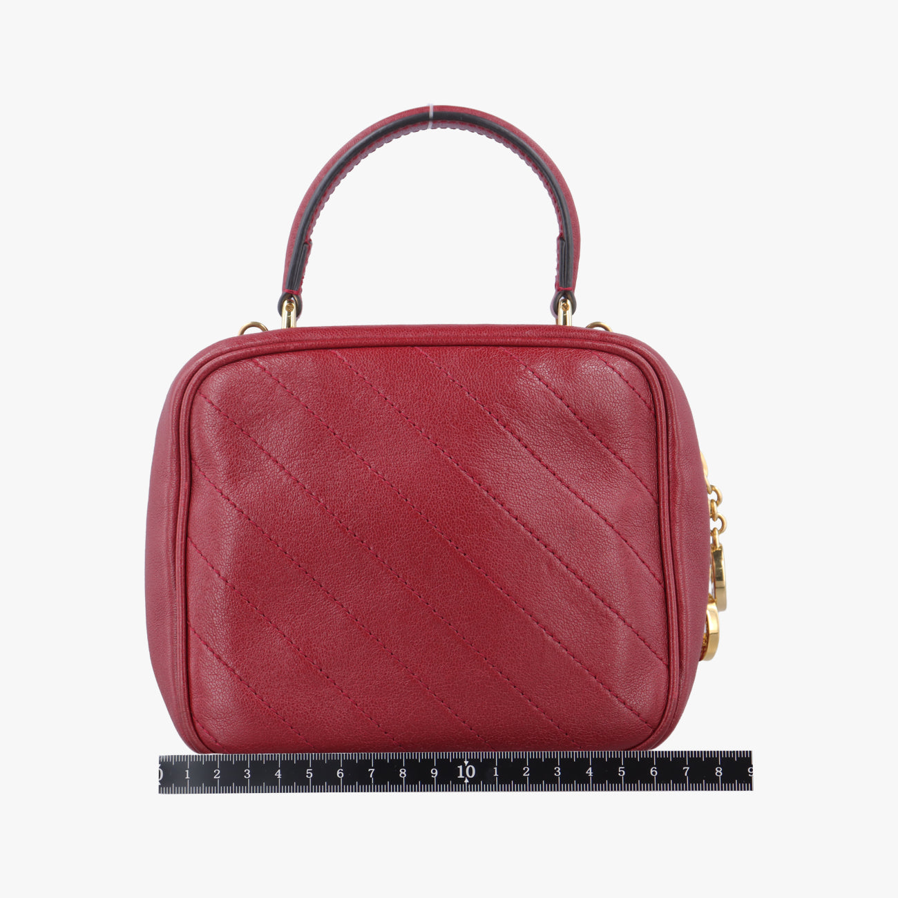Pre-owned Gucci Blondie Red Leather 744434 shoulderbag | stylenewstar