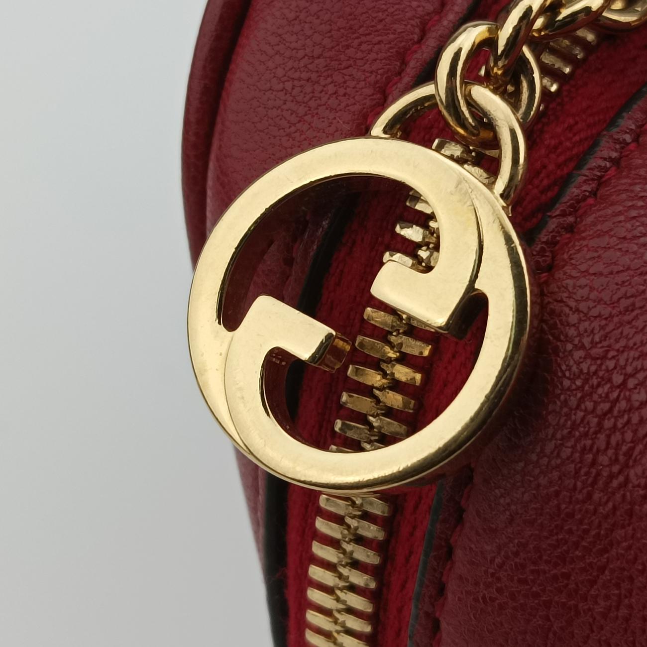 Pre-owned Gucci Blondie Red Leather 744434 shoulderbag | stylenewstar