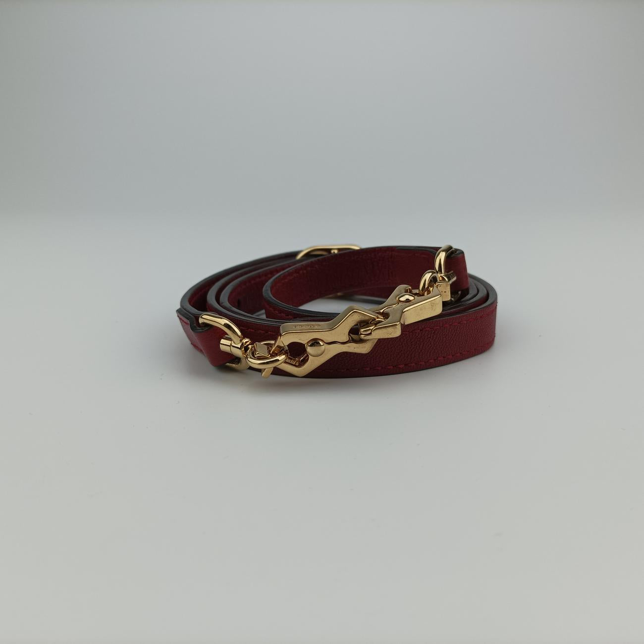 Pre-owned Gucci Blondie Red Leather 744434 shoulderbag | stylenewstar