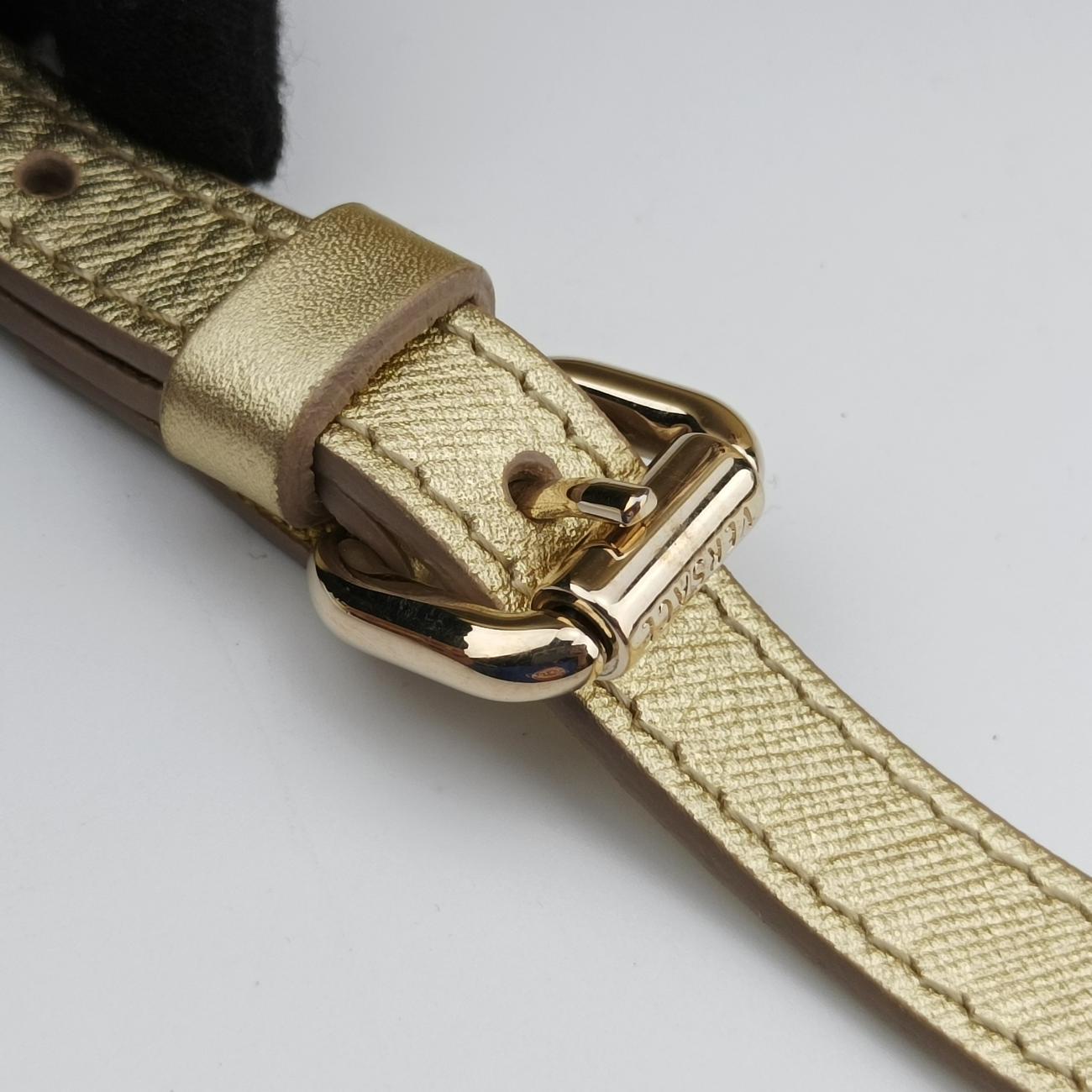 Pre-owned VERSACE Medusa Golden Leather  shoulderbag | stylenewstar