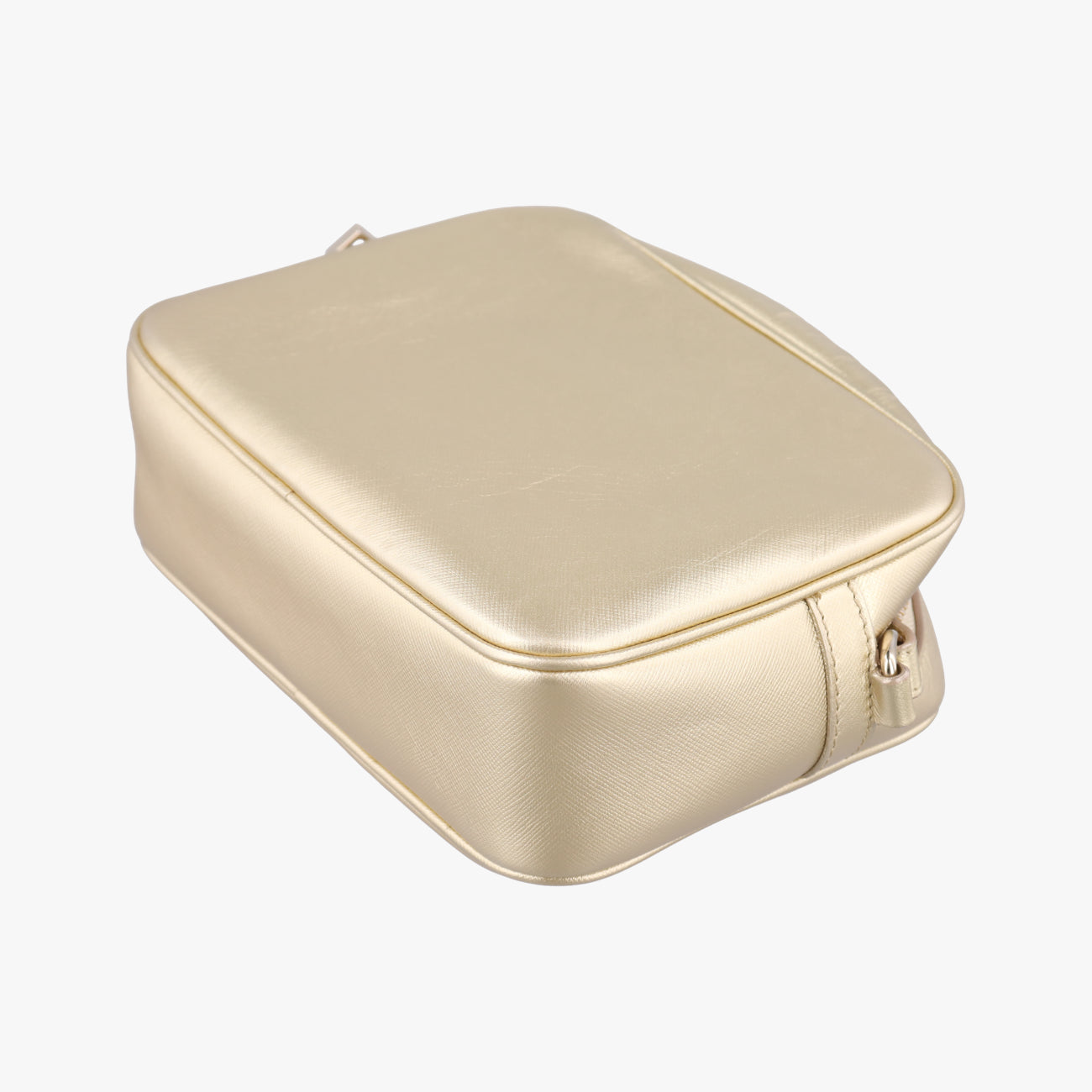 Pre-owned VERSACE Medusa Golden Leather  shoulderbag | stylenewstar