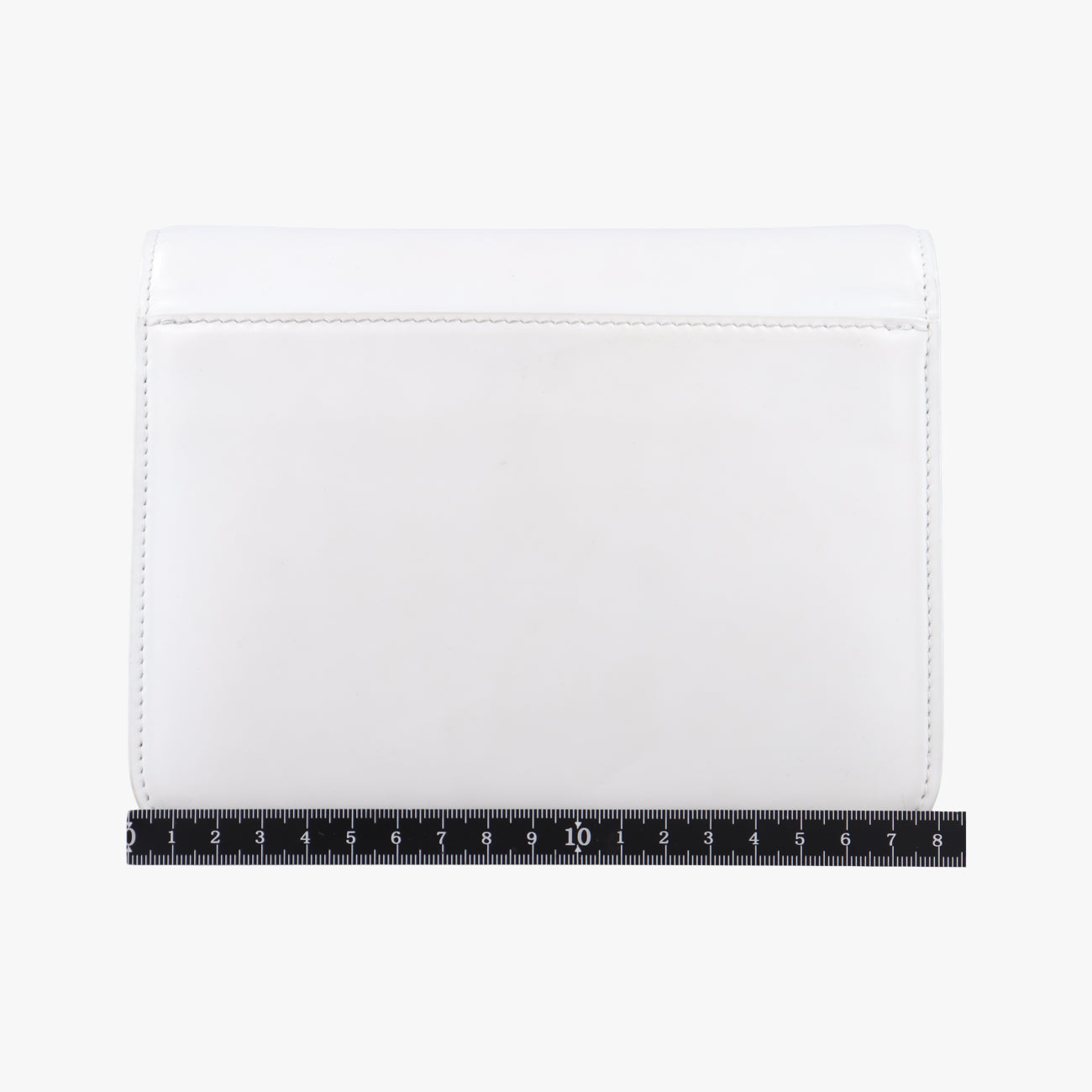 Pre-owned Balenciaga B.Logo White Leather  shoulderbag | stylenewstar