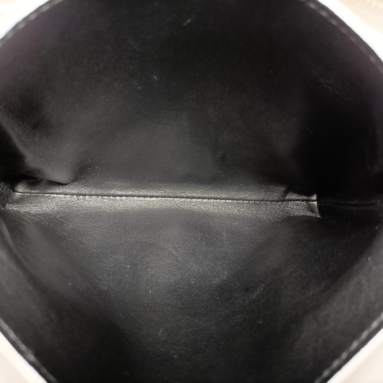 Pre-owned Balenciaga B.Logo White Leather  shoulderbag | stylenewstar