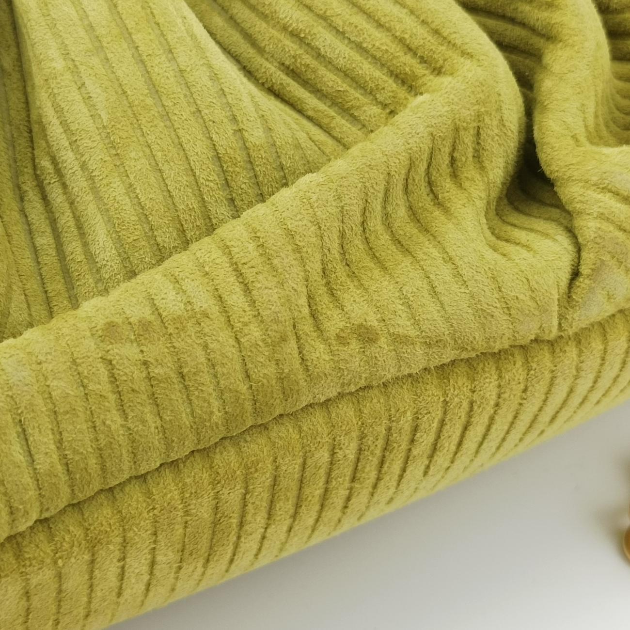 Secondhand Fendi Peekaboo Green Suede 8BP118 shoulderbag | stylenewstar